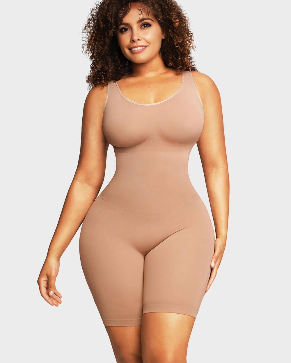 Seamless Mid-Thigh Bodysuit