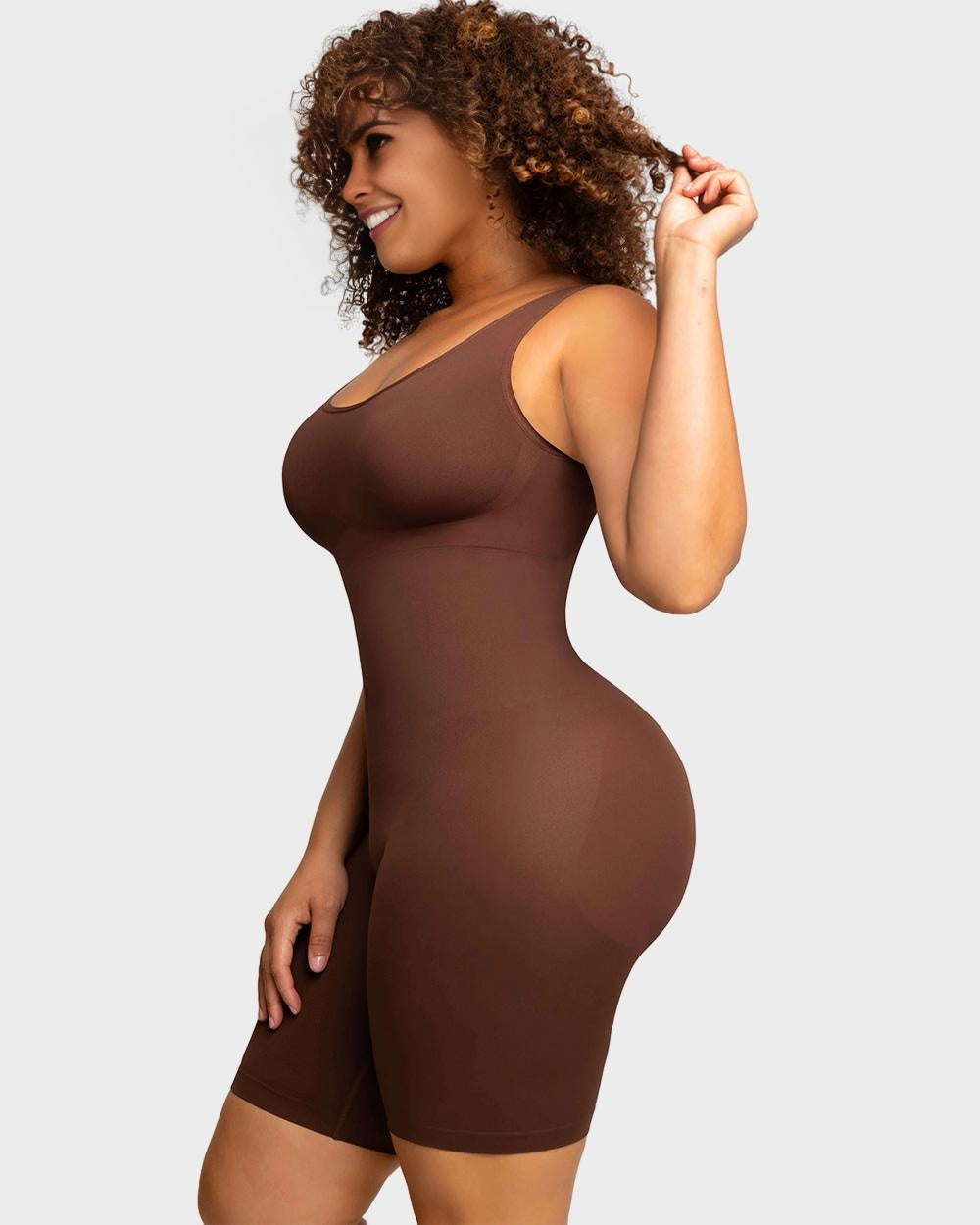 Nahtloser Mid-Thigh Bodysuit