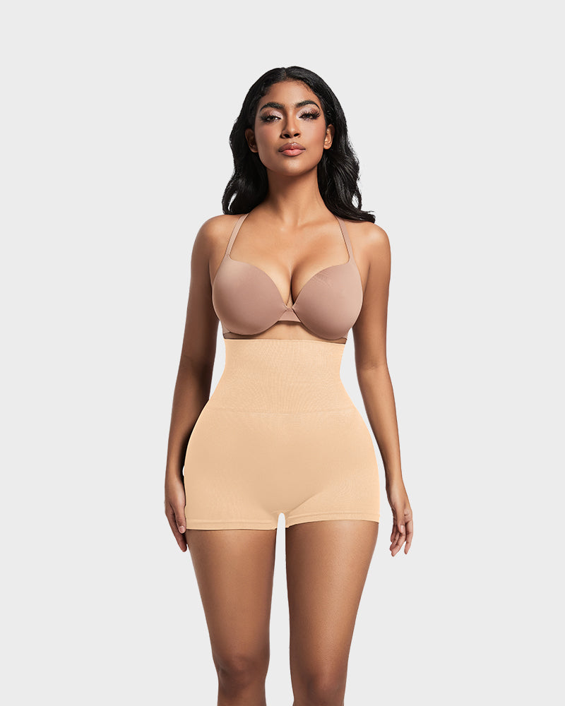 High-Waist Seamless Butt Lifting Shaping Shorts
