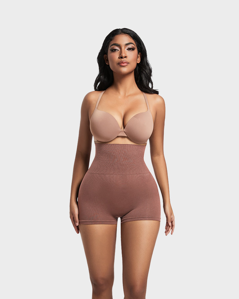 High-Waist Seamless Butt Lifting Shaping Shorts