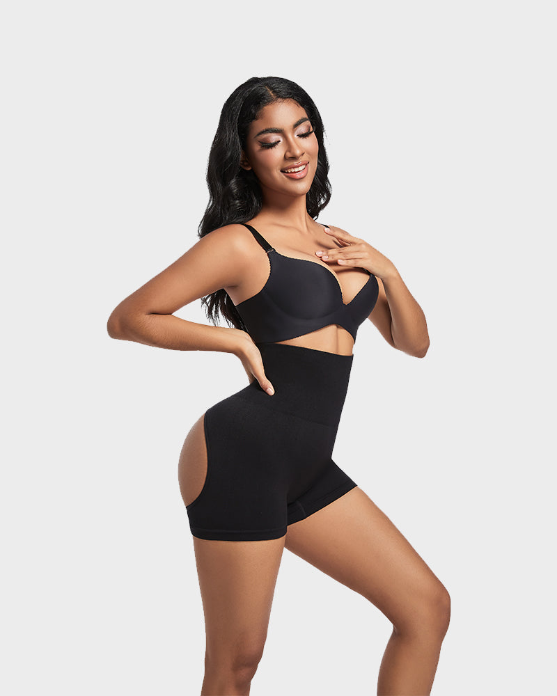 High-Waist Seamless Butt Lifting Shaping Shorts