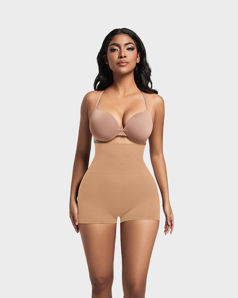 High-Waist Seamless Butt Lifting Shaping Shorts