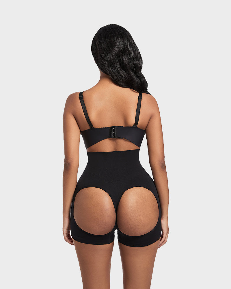 High-Waist Seamless Butt Lifting Shaping Shorts