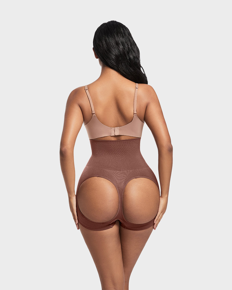 High-Waist Seamless Butt Lifting Shaping Shorts