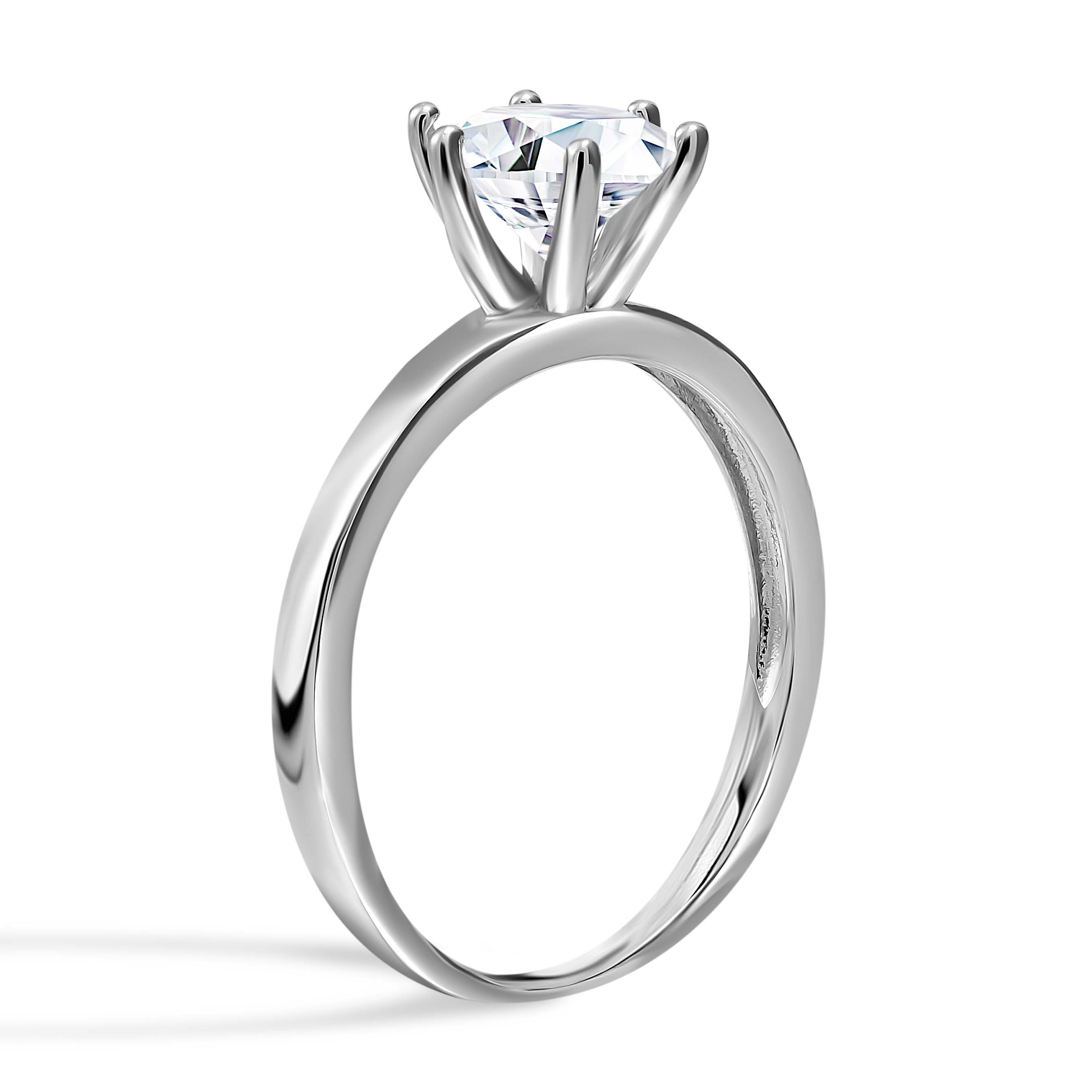 Himmlische Eleganz Moissanit Ring