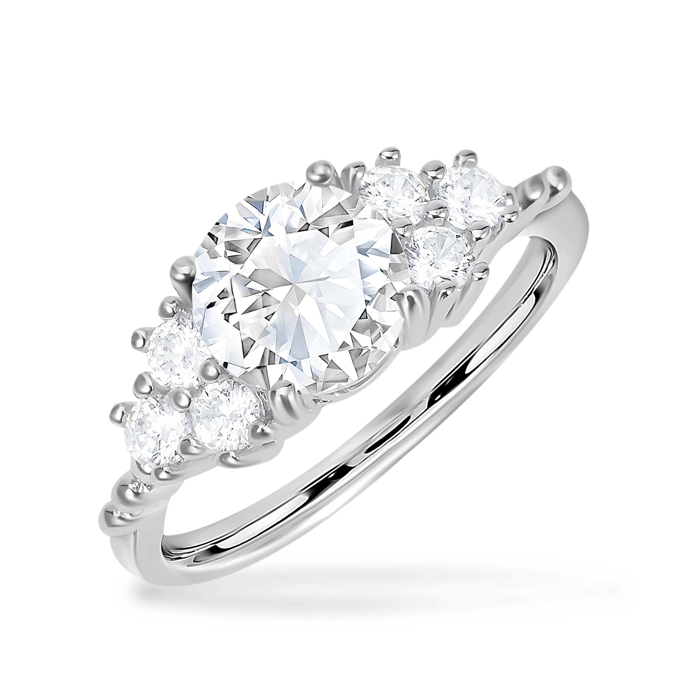 Marcella Moissanit Ring