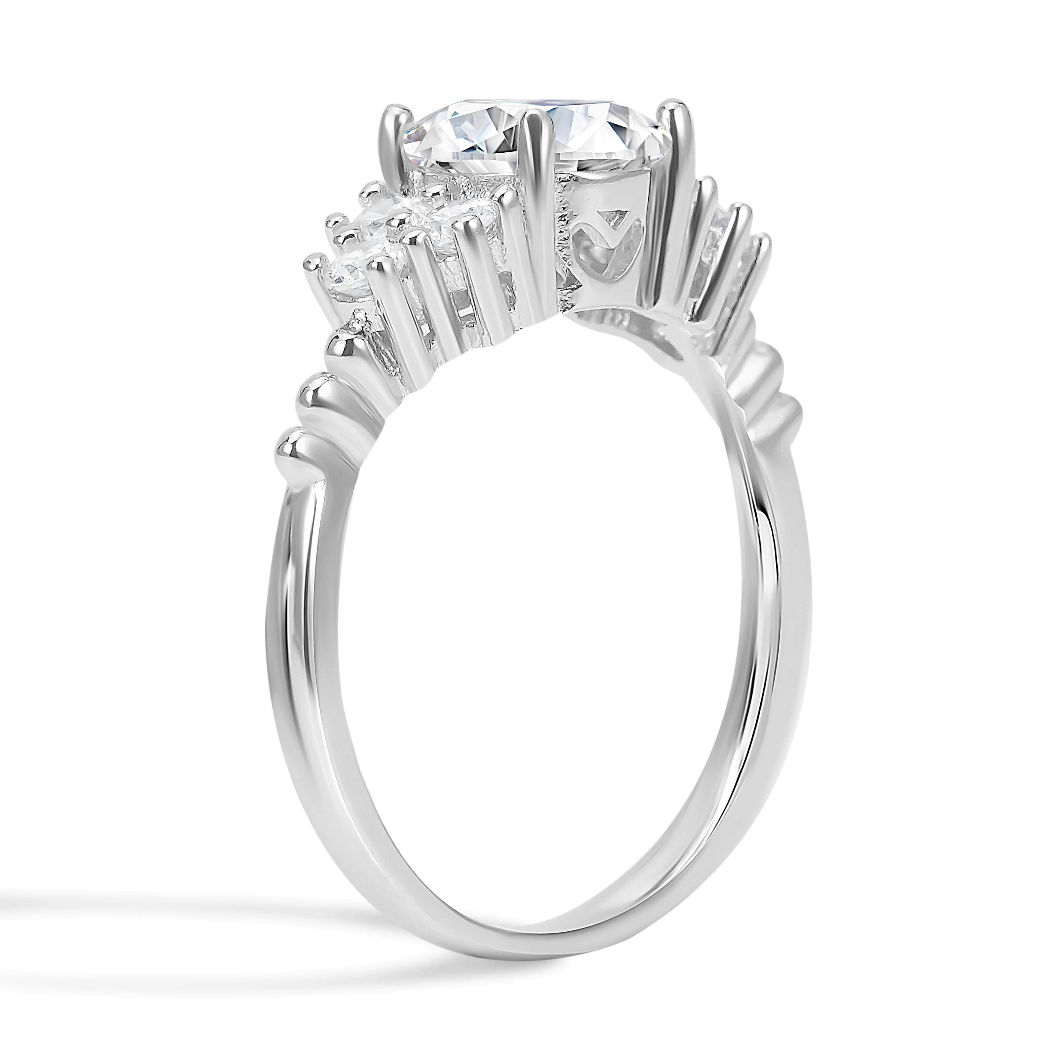 Marcella Moissanit Ring