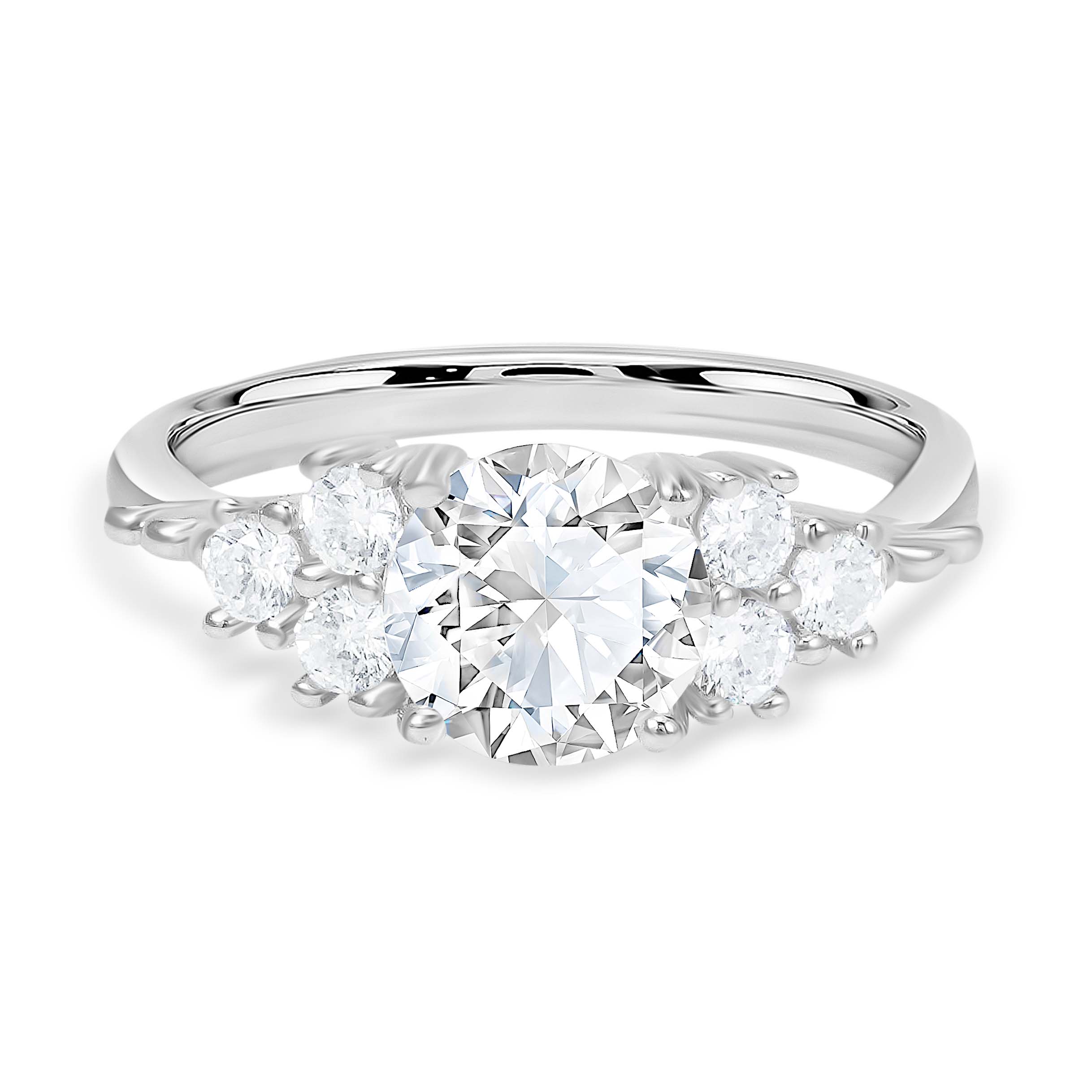 Marcella Moissanit Ring