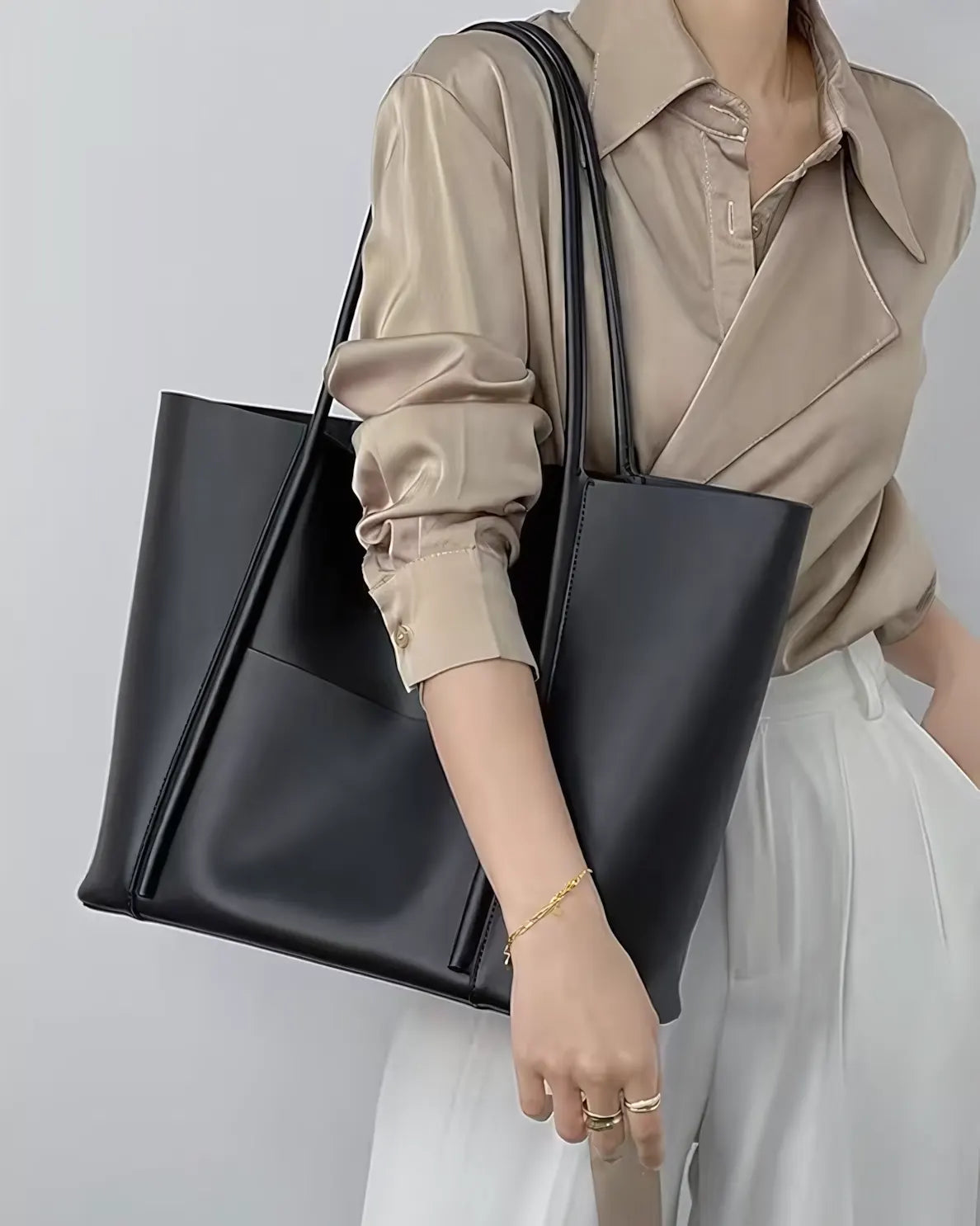 Urban Chic Leder Laptop Tasche