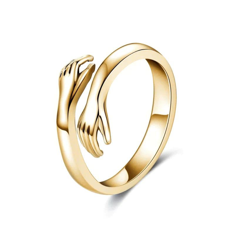 Sterling Silber Hug Ring