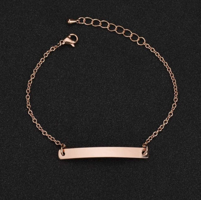 Paar Gravierte Armband Set