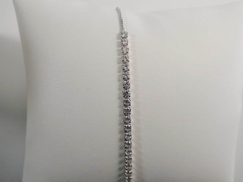 Crystal Adjustable Tennis Bracelet - UnfoldSerenity