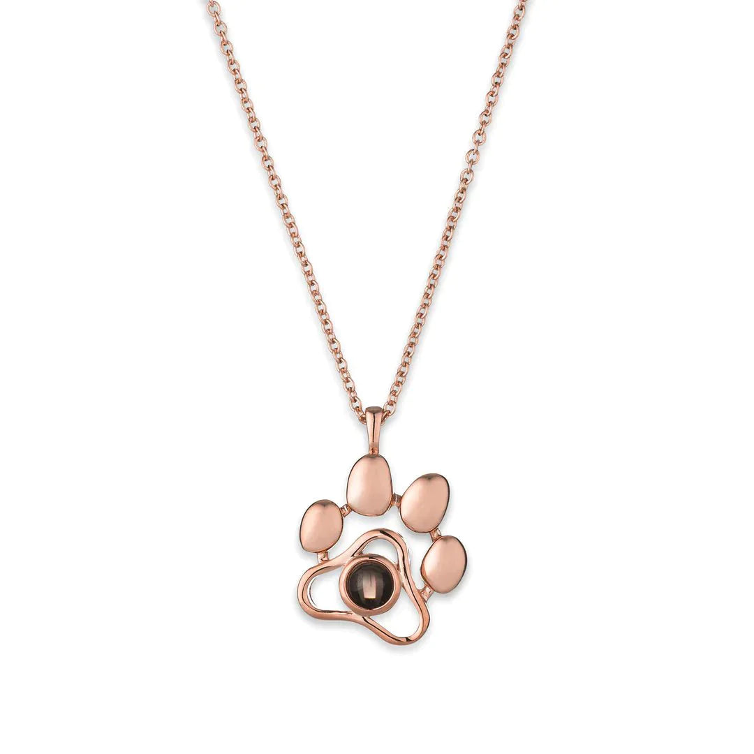Personalized Photo Projection Necklace - UnfoldSerenity