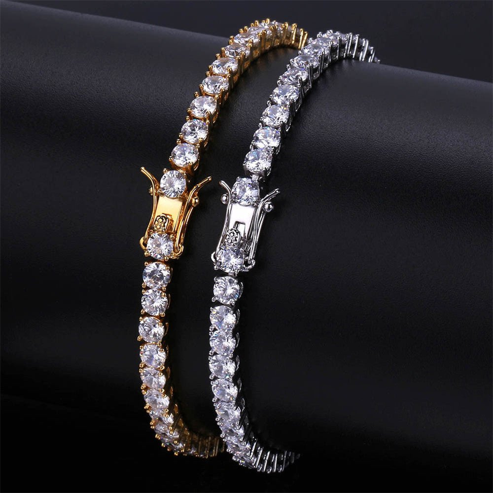 Viande Tennis Bracelet - UnfoldSerenity