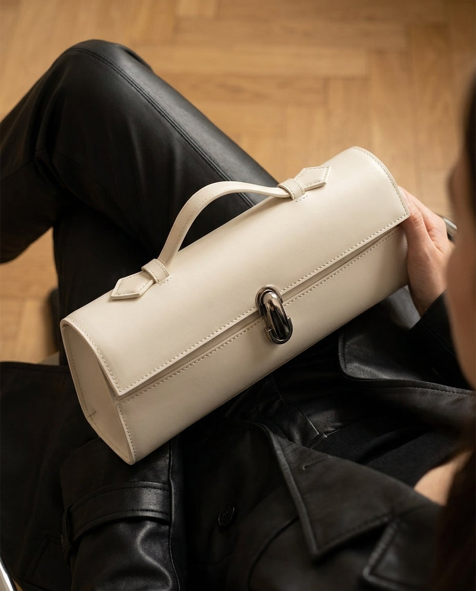 Katherien Genuine Leather Handbag