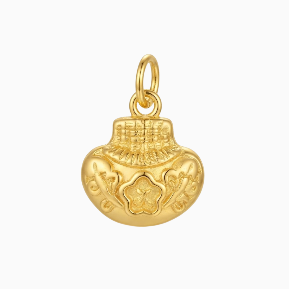 Charms - Anhänger mit goldenem Glücksgeldbeutel