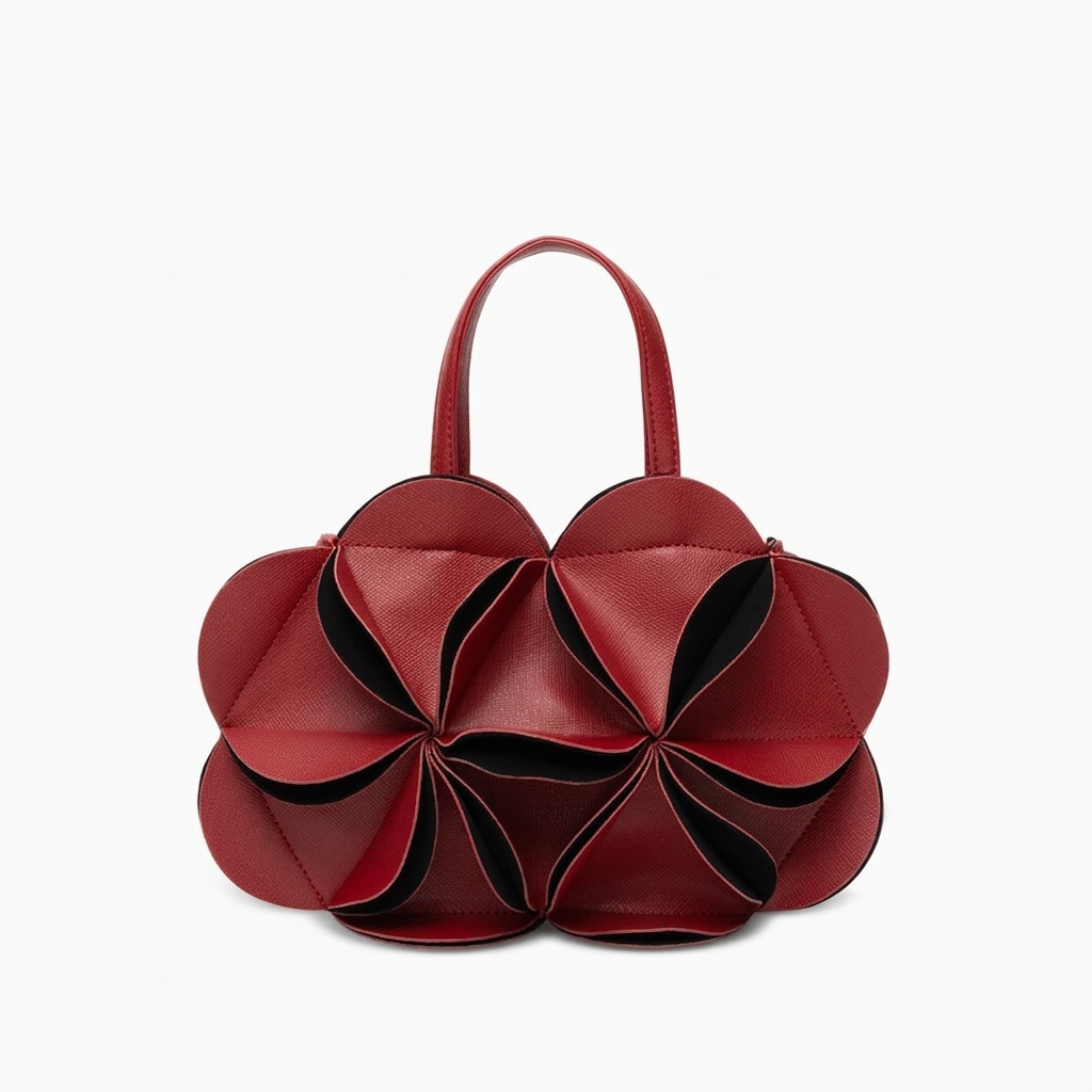 Rosethorne Handtasche aus echtem Leder mit Blumenmuster