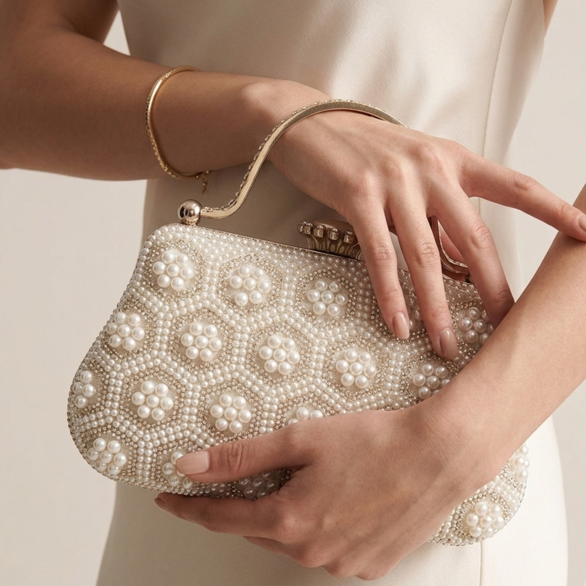 Tierra Pearl Clutch-Tasche