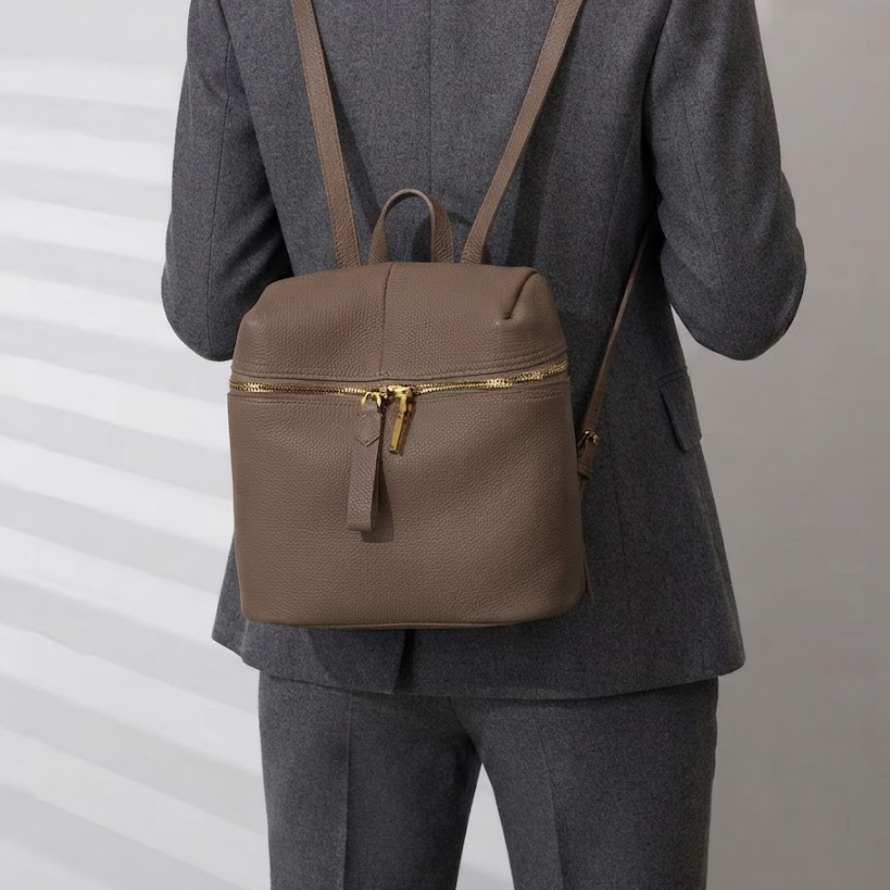 Elodie Timeless Leather Backpack