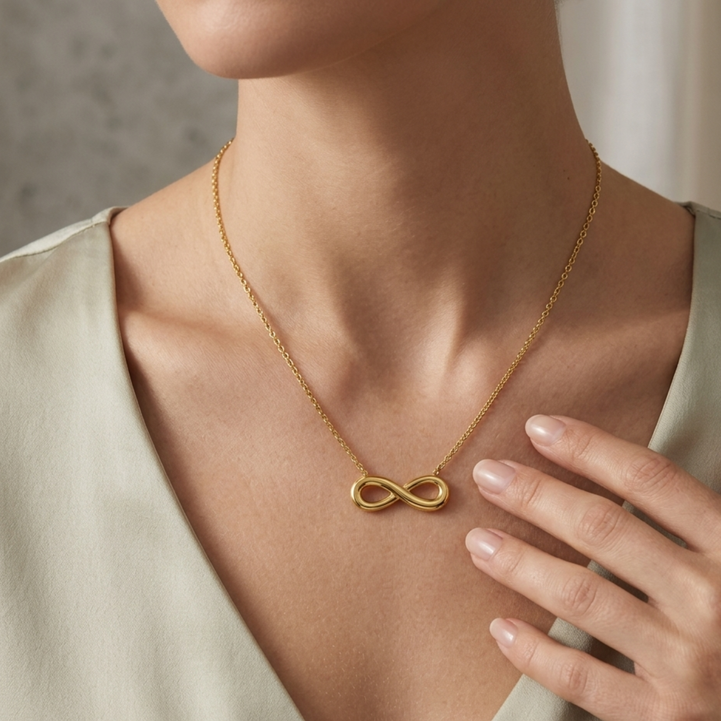 Eluné Infinity Radiance Halskette