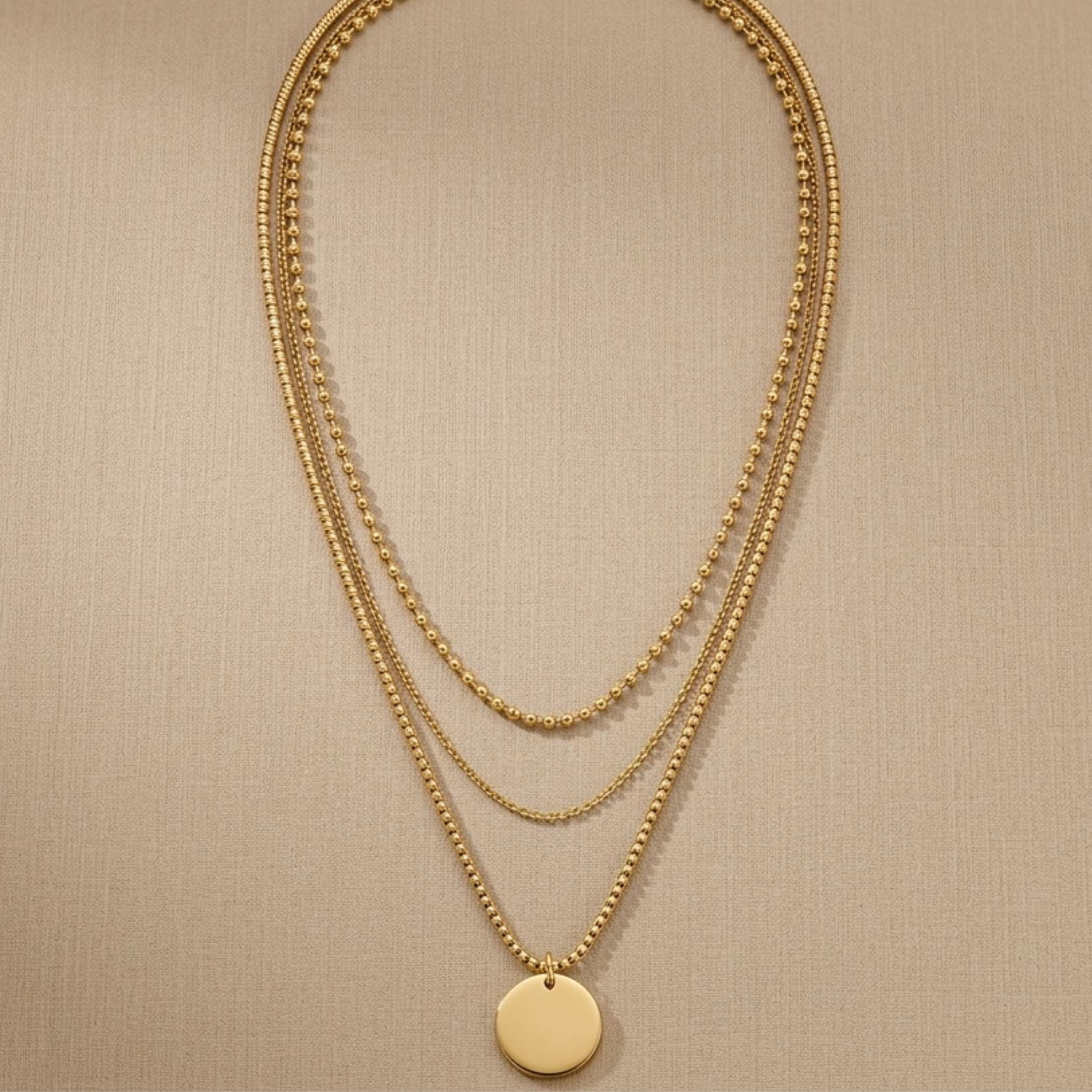 Solenne Layered Radiance Necklace