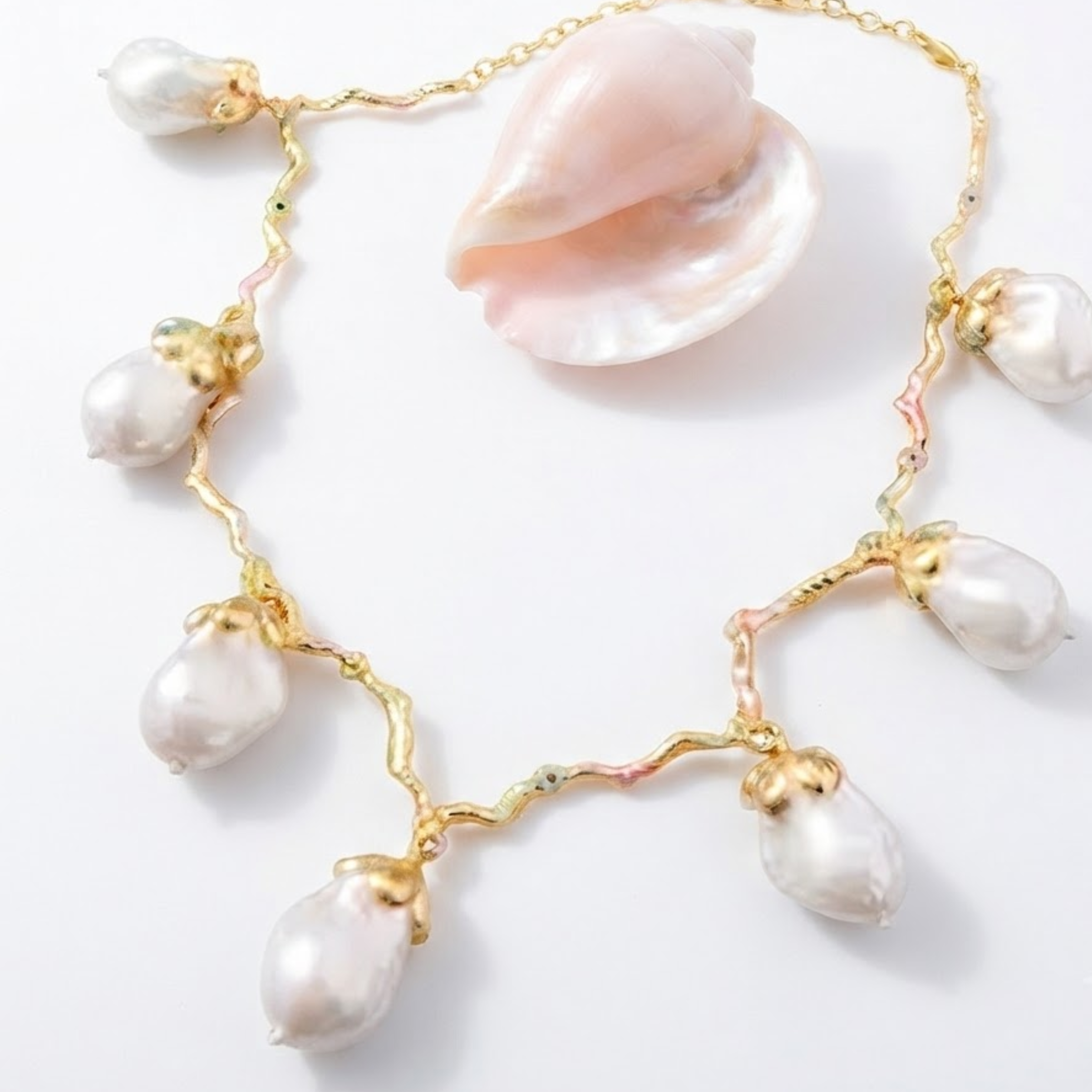 Asteria Muschelperlen-Gliederkette