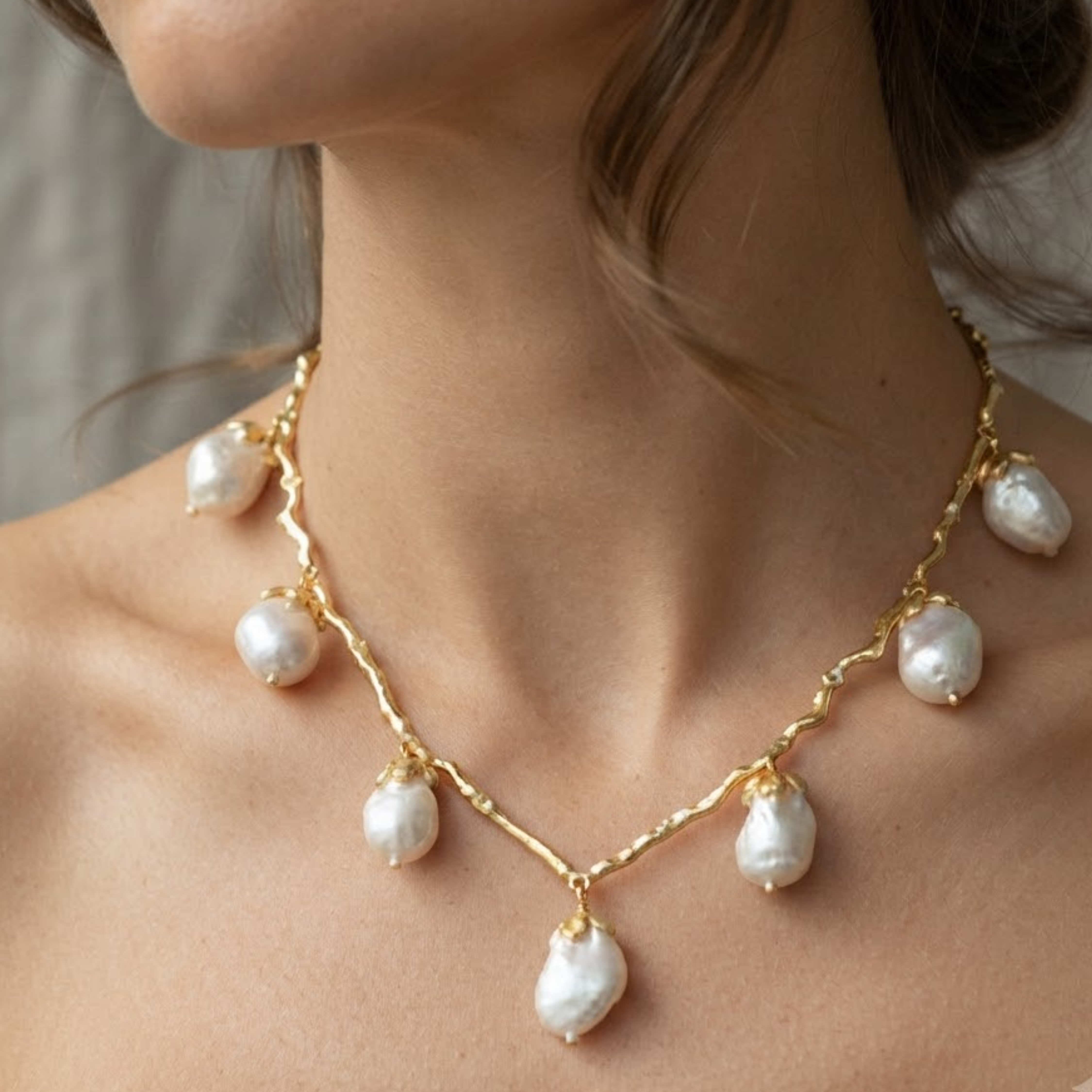 Asteria Muschelperlen-Gliederkette