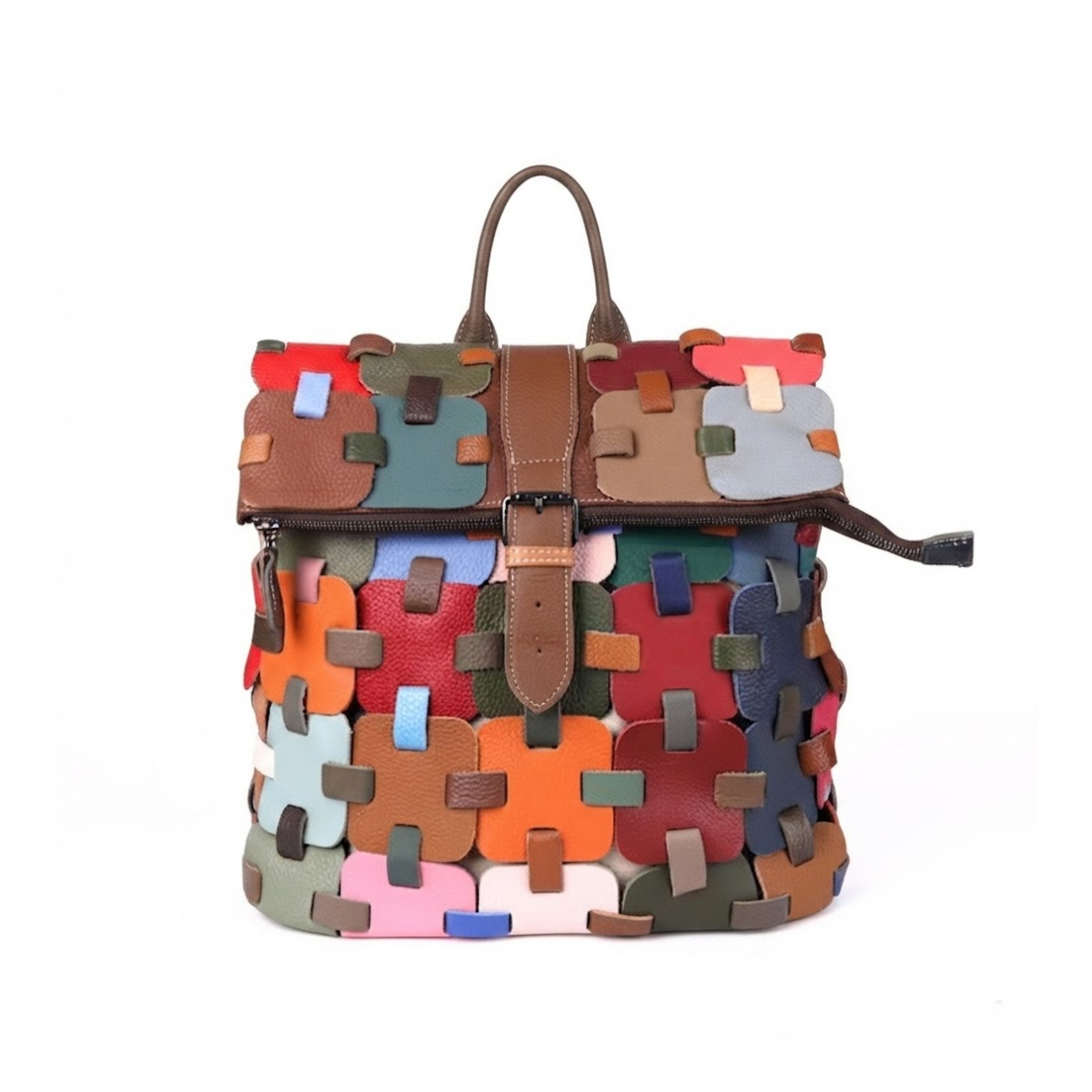 Averia Tasche aus echtem Leder in leuchtender Farbe