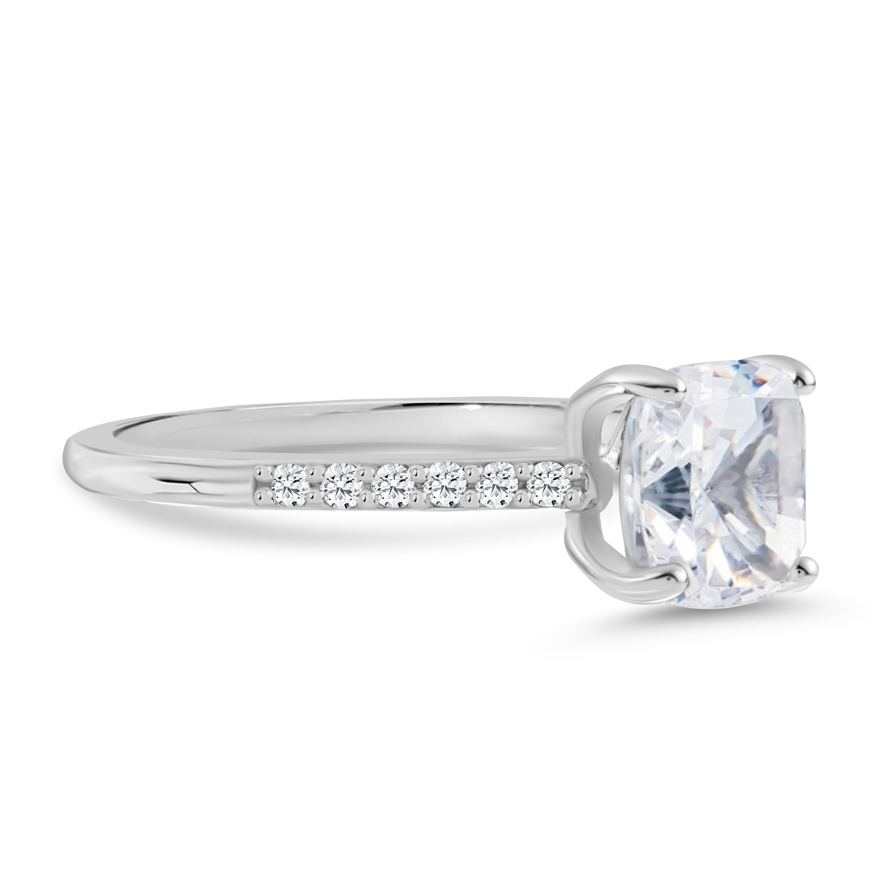 Ethereal Glow Moissanite Ring