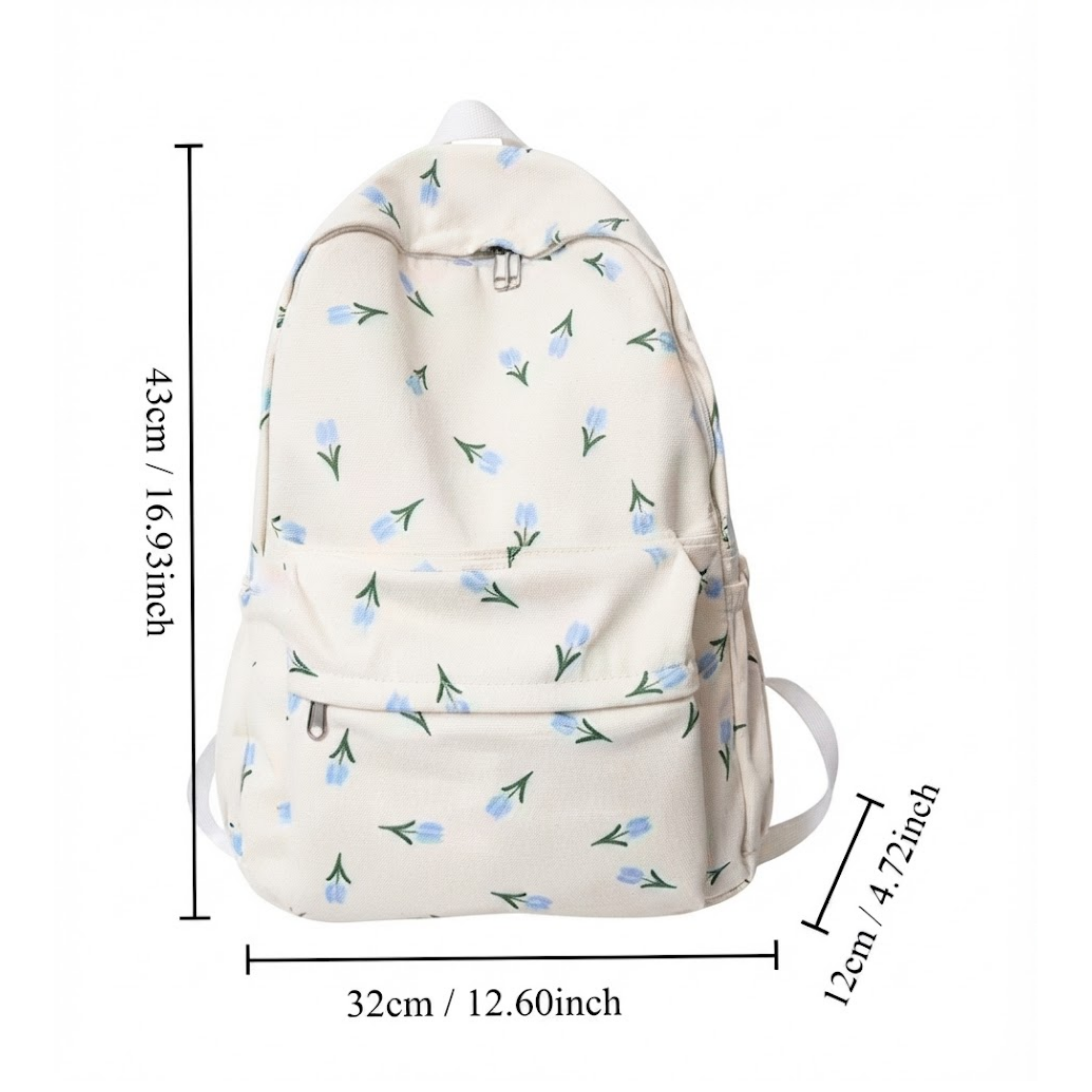 Rosalie Floral Nylon Backpack