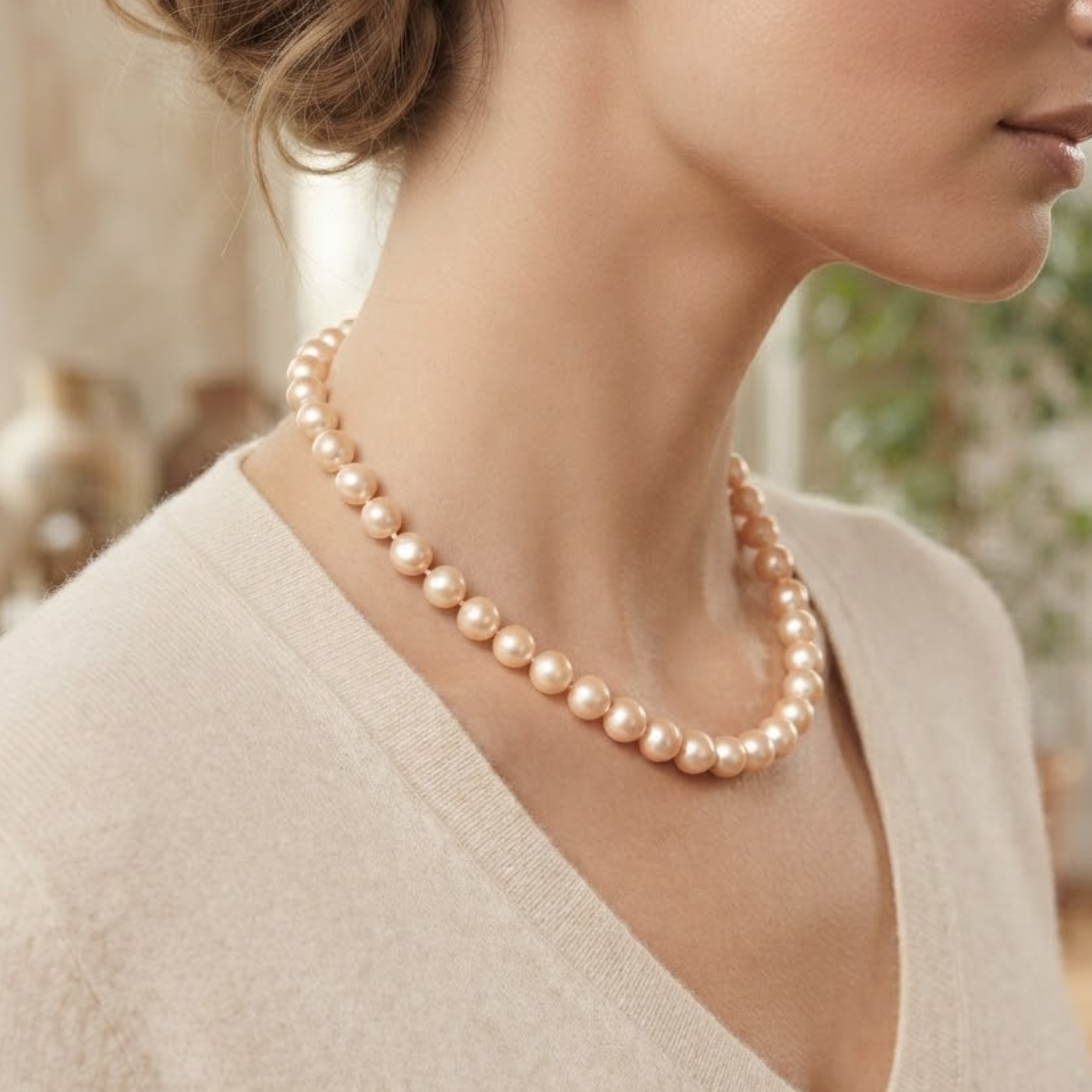 Liora Blush South Sea Pearl Necklace