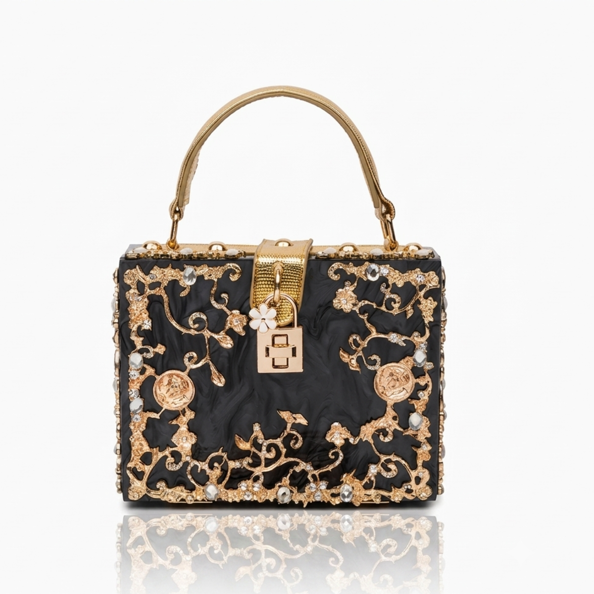 Avielle Acrylic Box Handbag