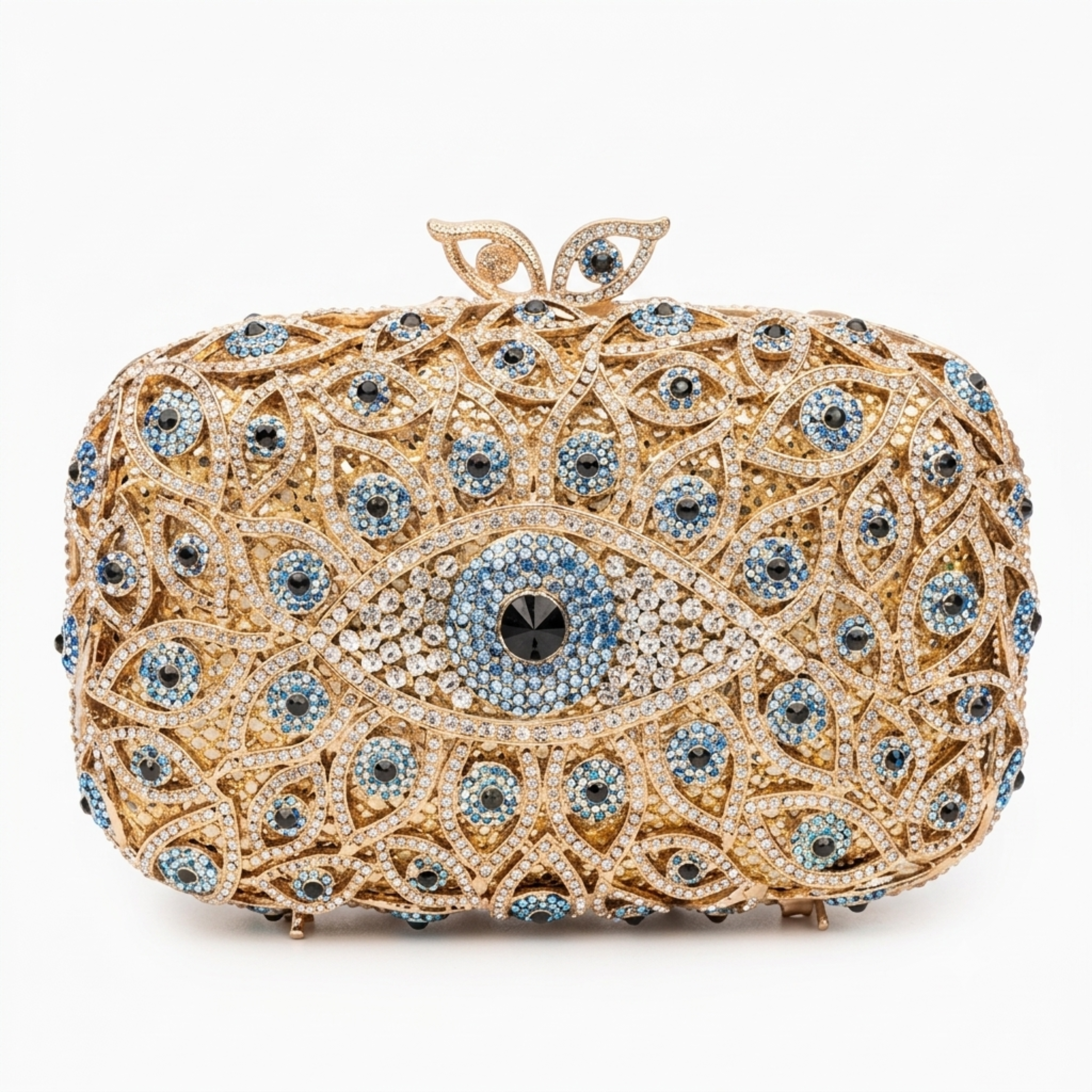 Zilla Evil Eye Clutch-Tasche