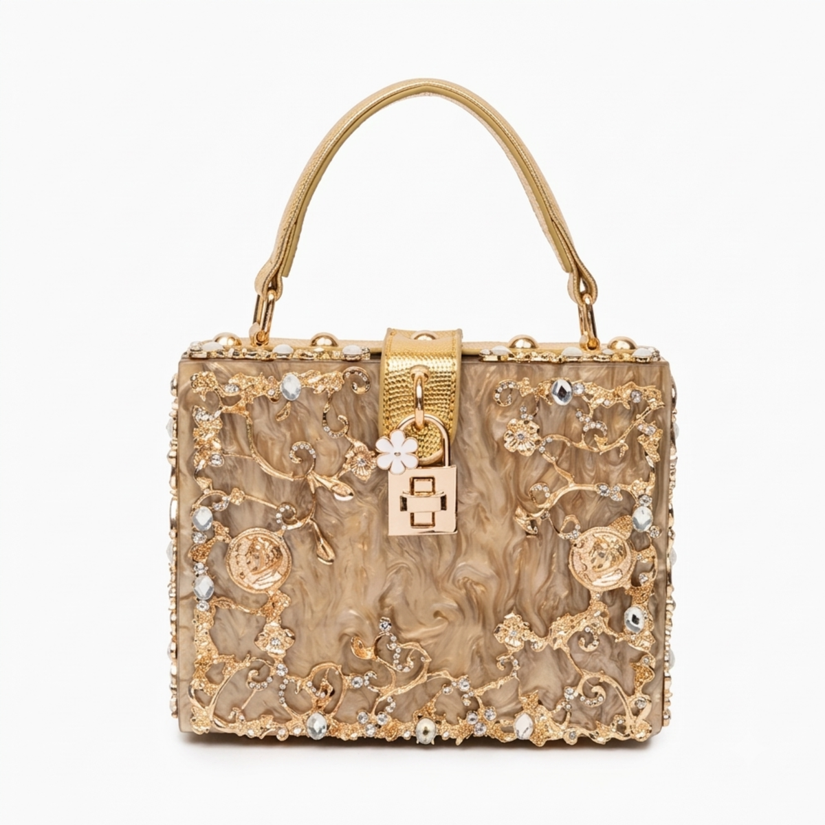 Avielle Acrylbox-Handtasche