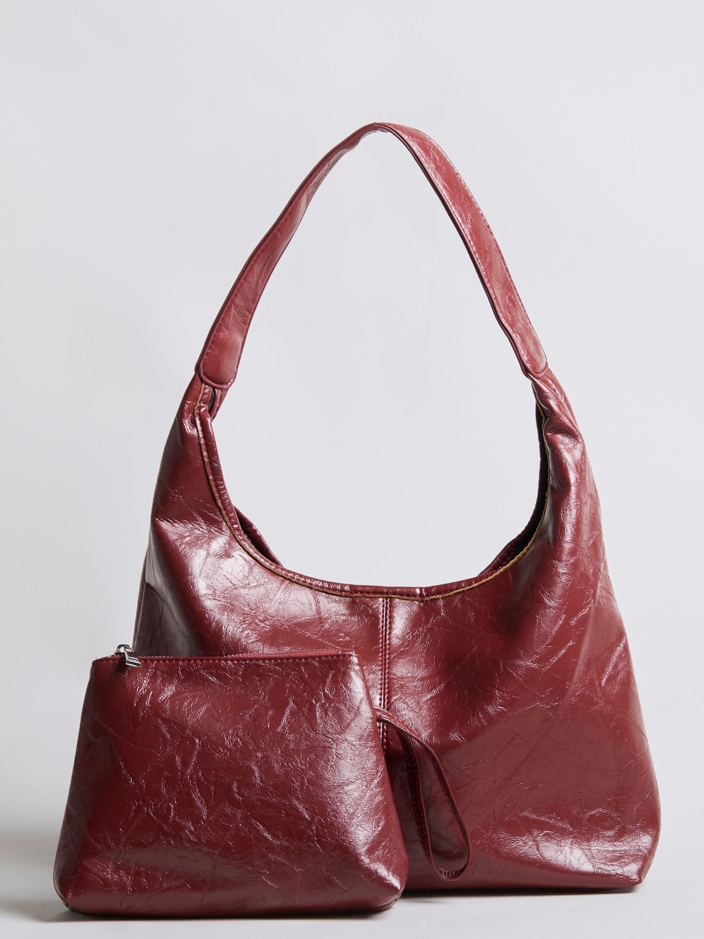 Scarlett Distressed Vegan Leather Tote