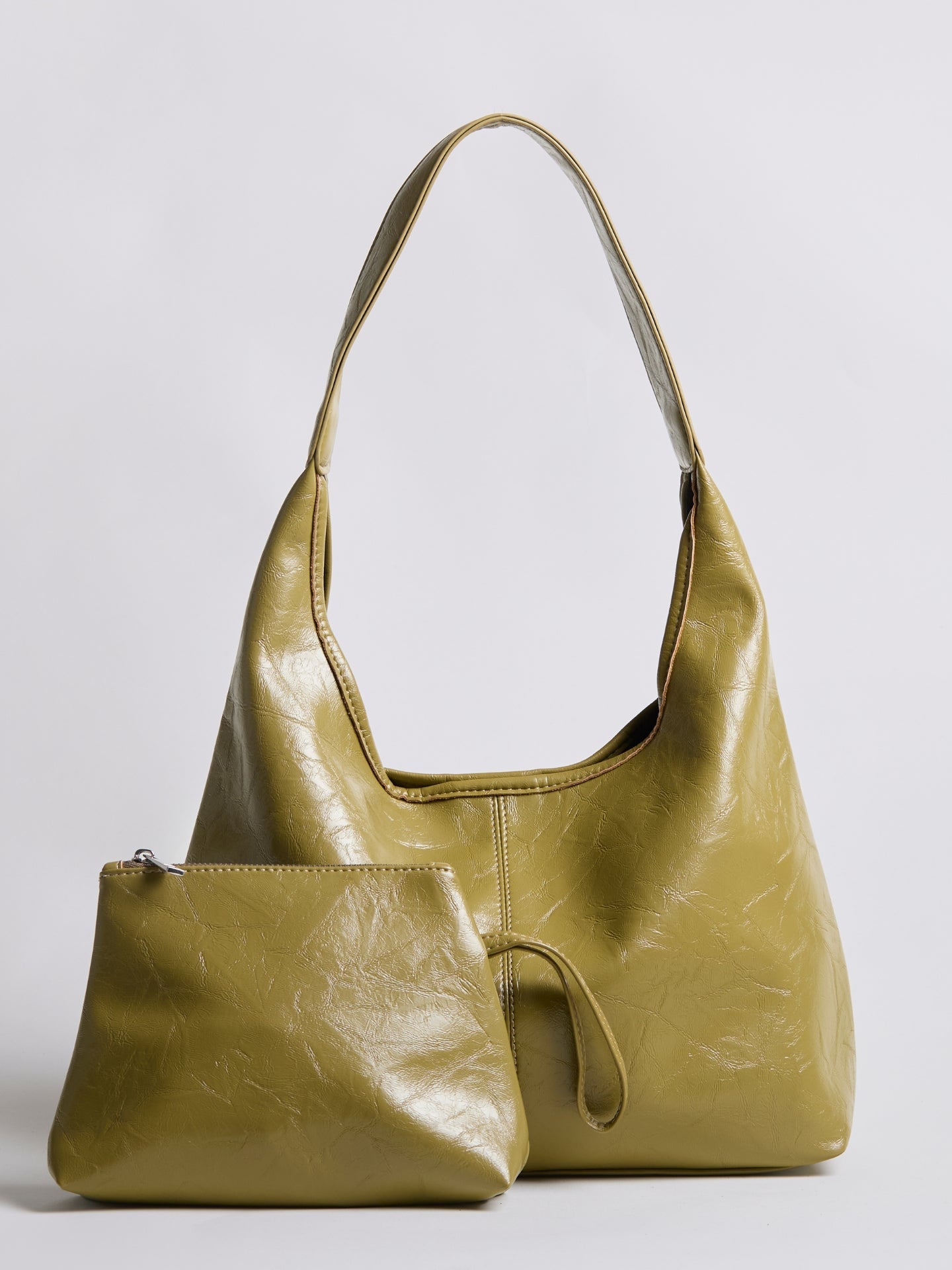 Scarlett Distressed Vegan Leather Tote