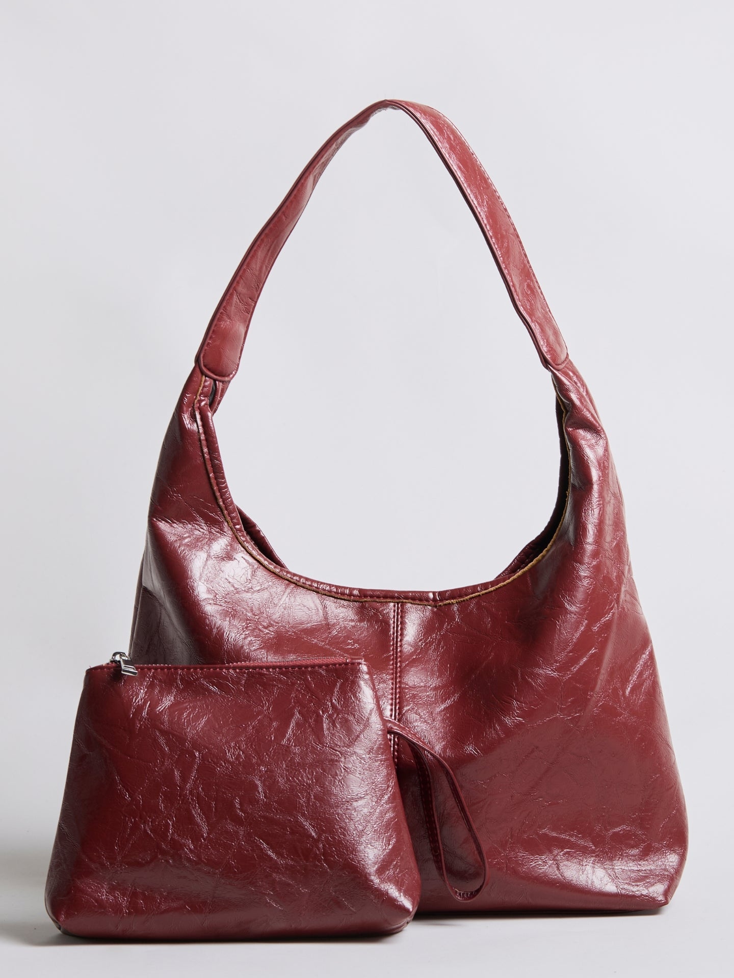 Scarlett Distressed Vegan Leather Tote