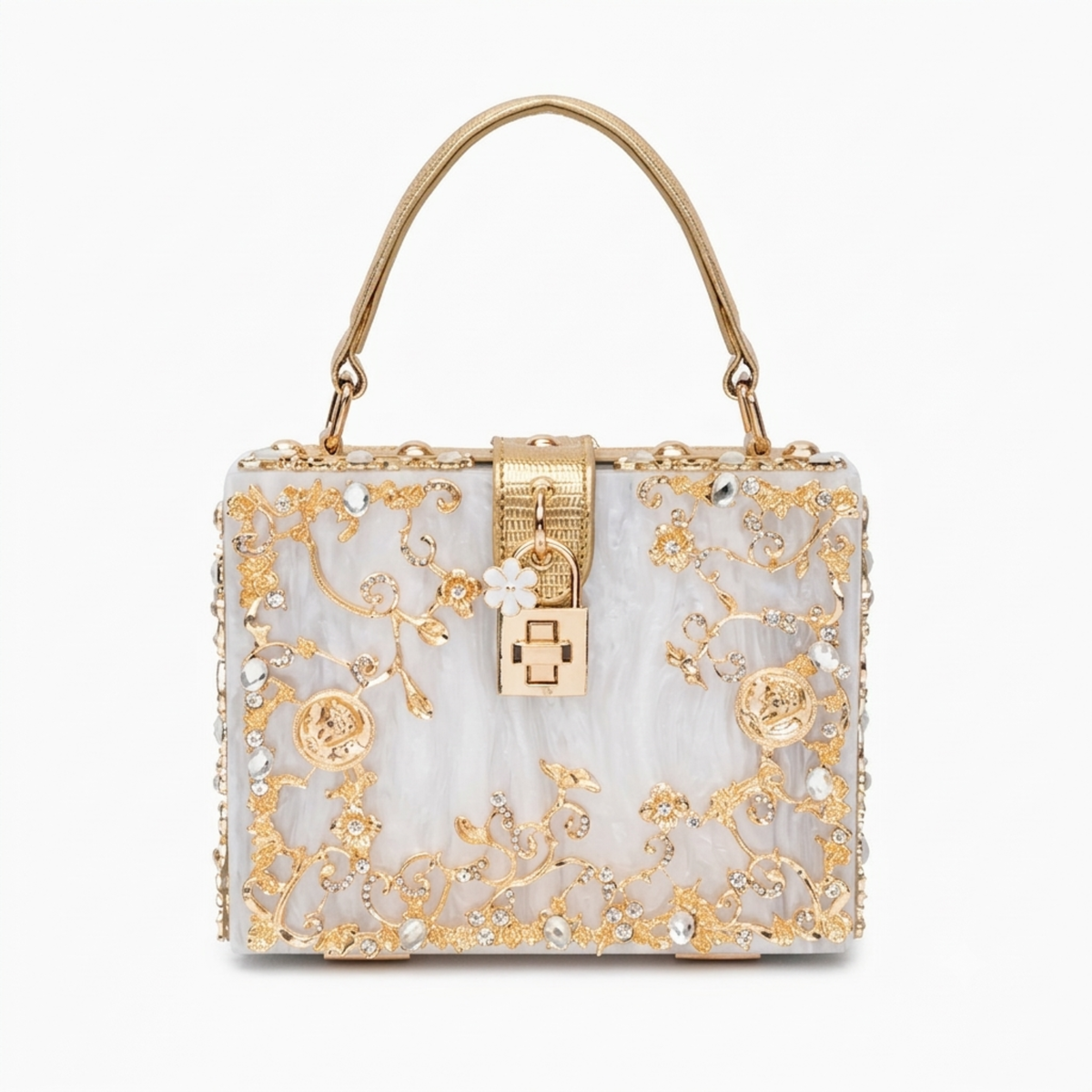 Avielle Acrylbox-Handtasche