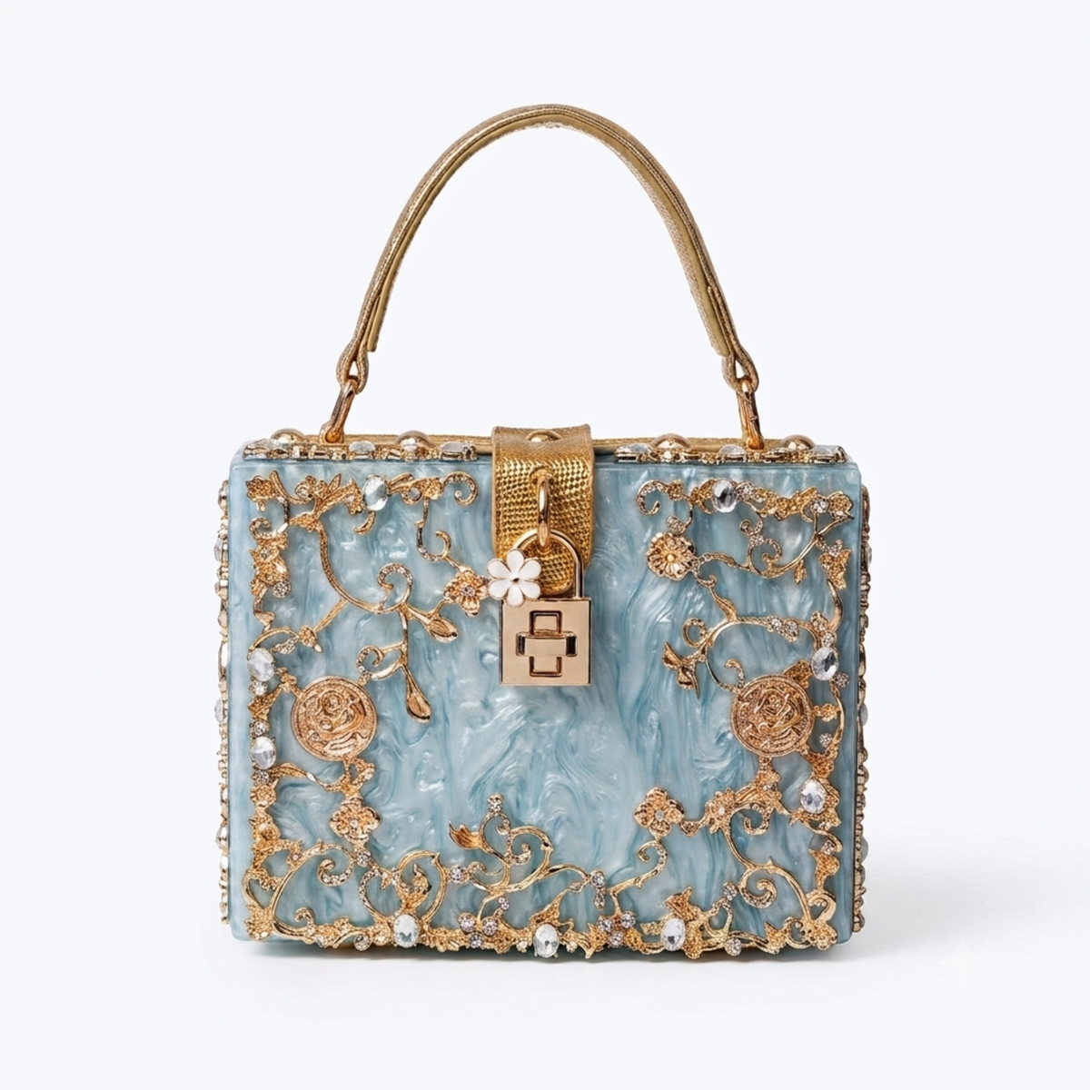 Avielle Acrylic Box Handbag