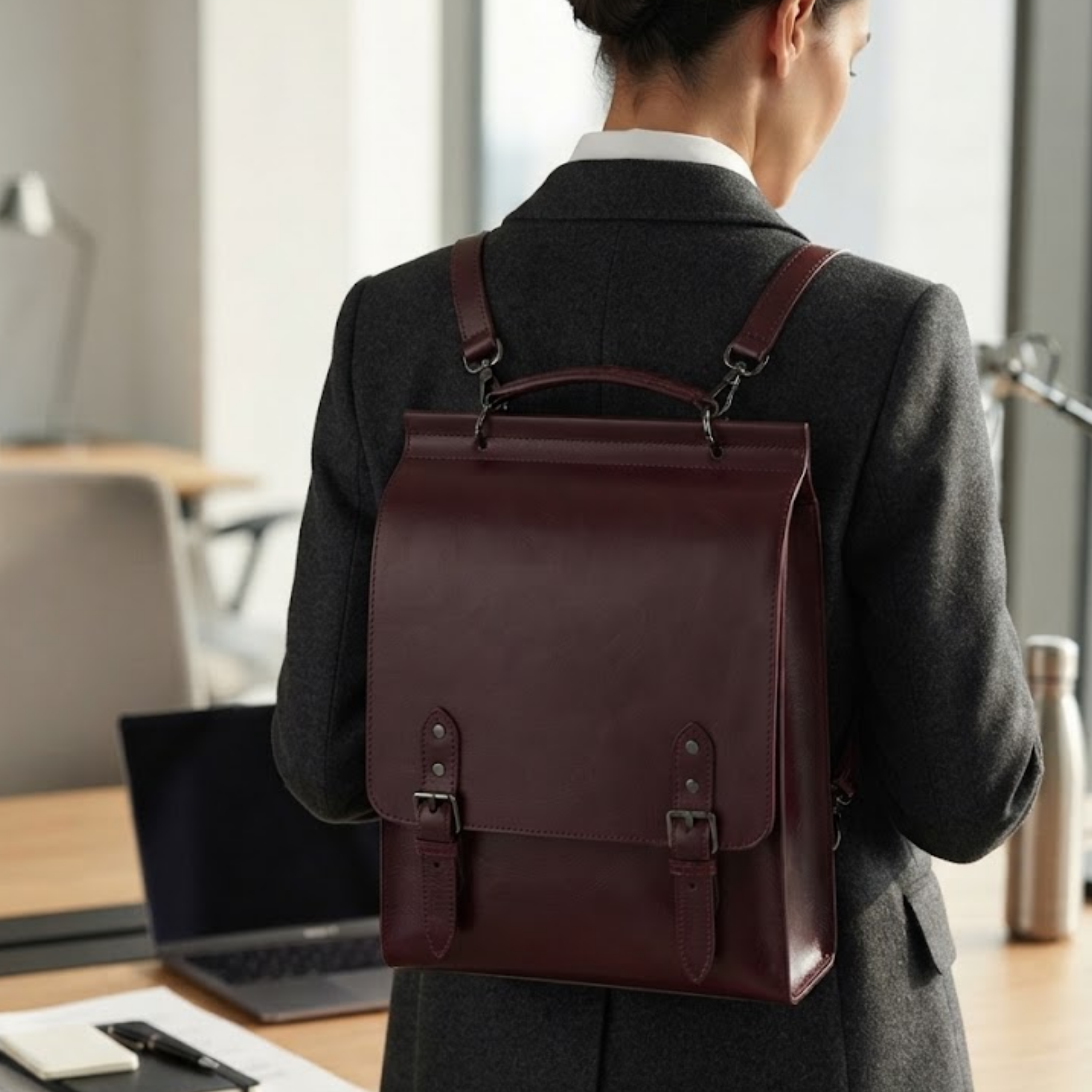 Margaret Vintage Leather Backpack