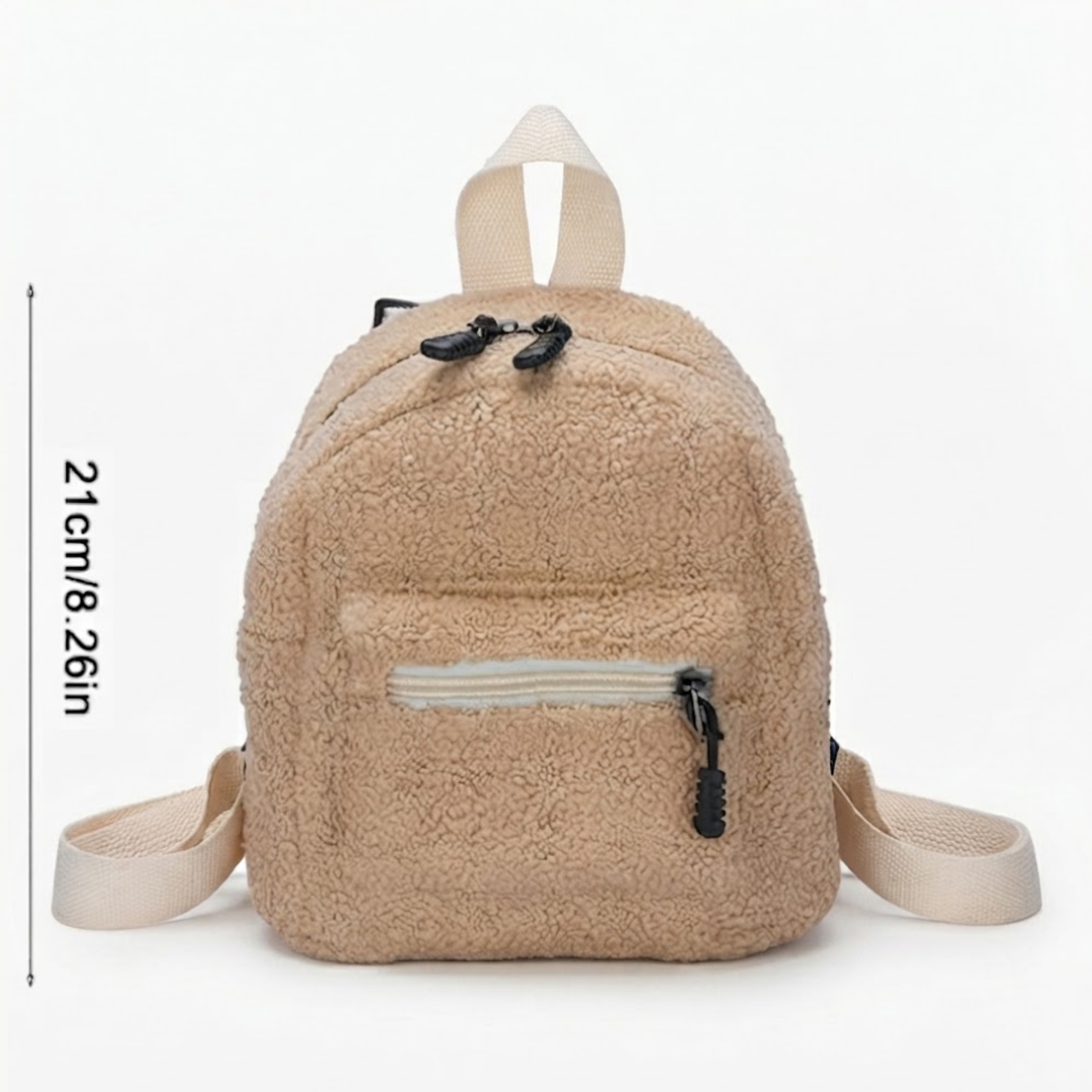 Amelie Soft Plush Backpack