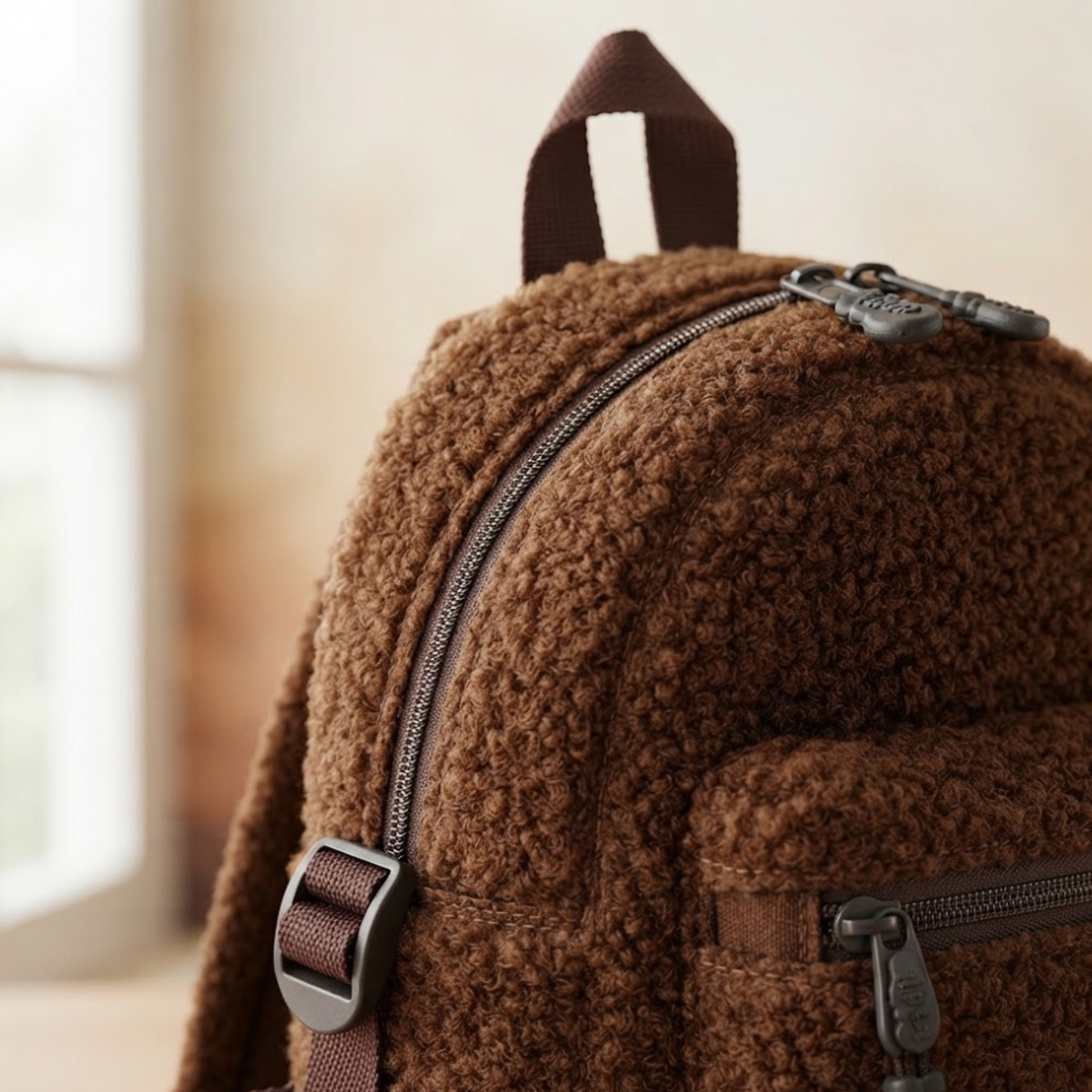 Amelie Soft Plush Backpack