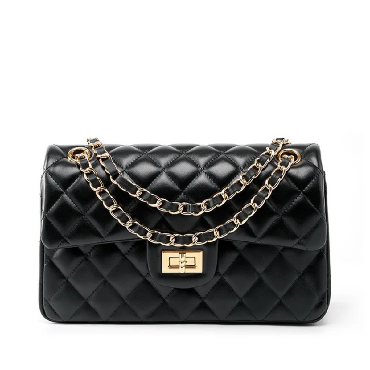 Donna Schultertasche aus echtem Leder, Crossbody