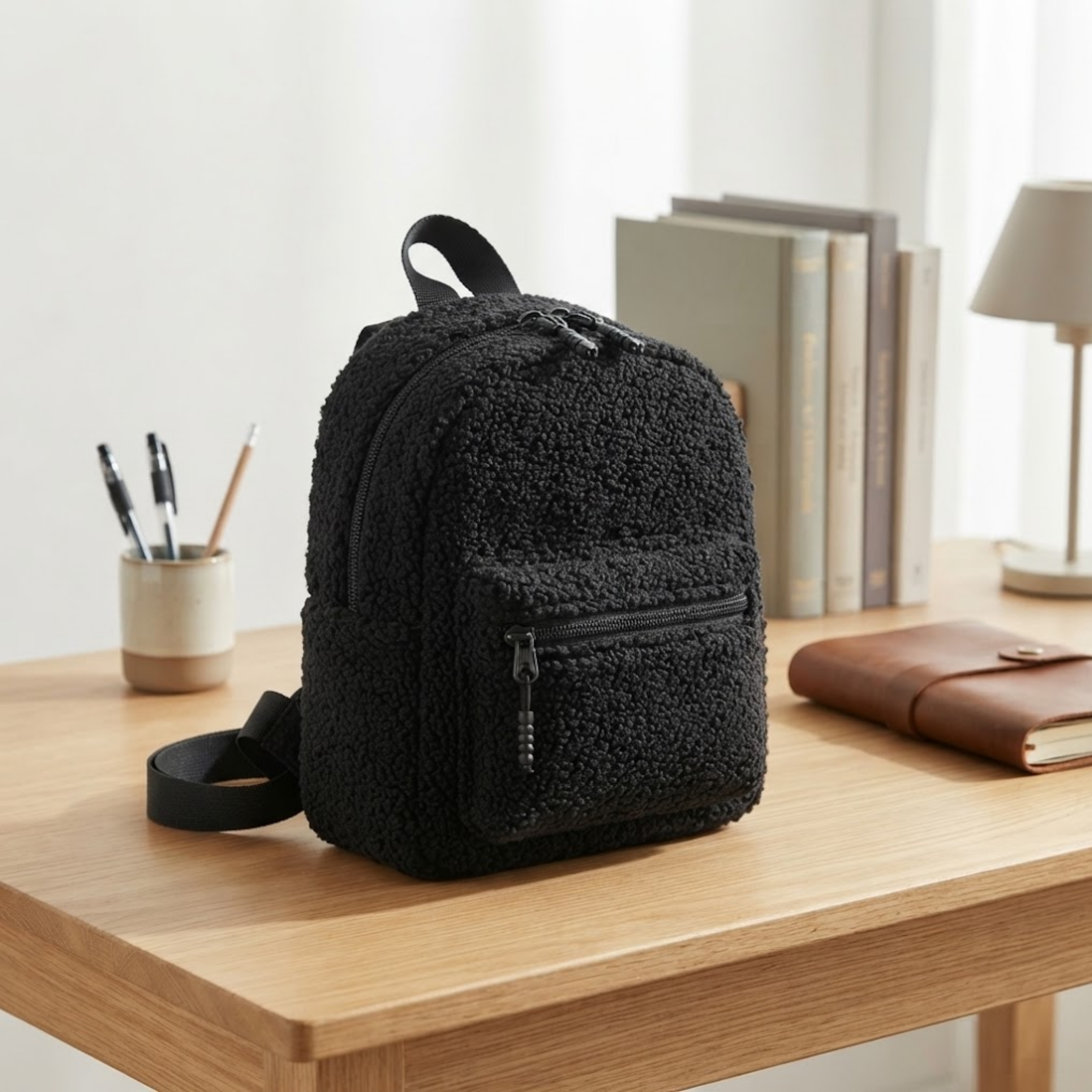 Amelie Soft Plush Backpack