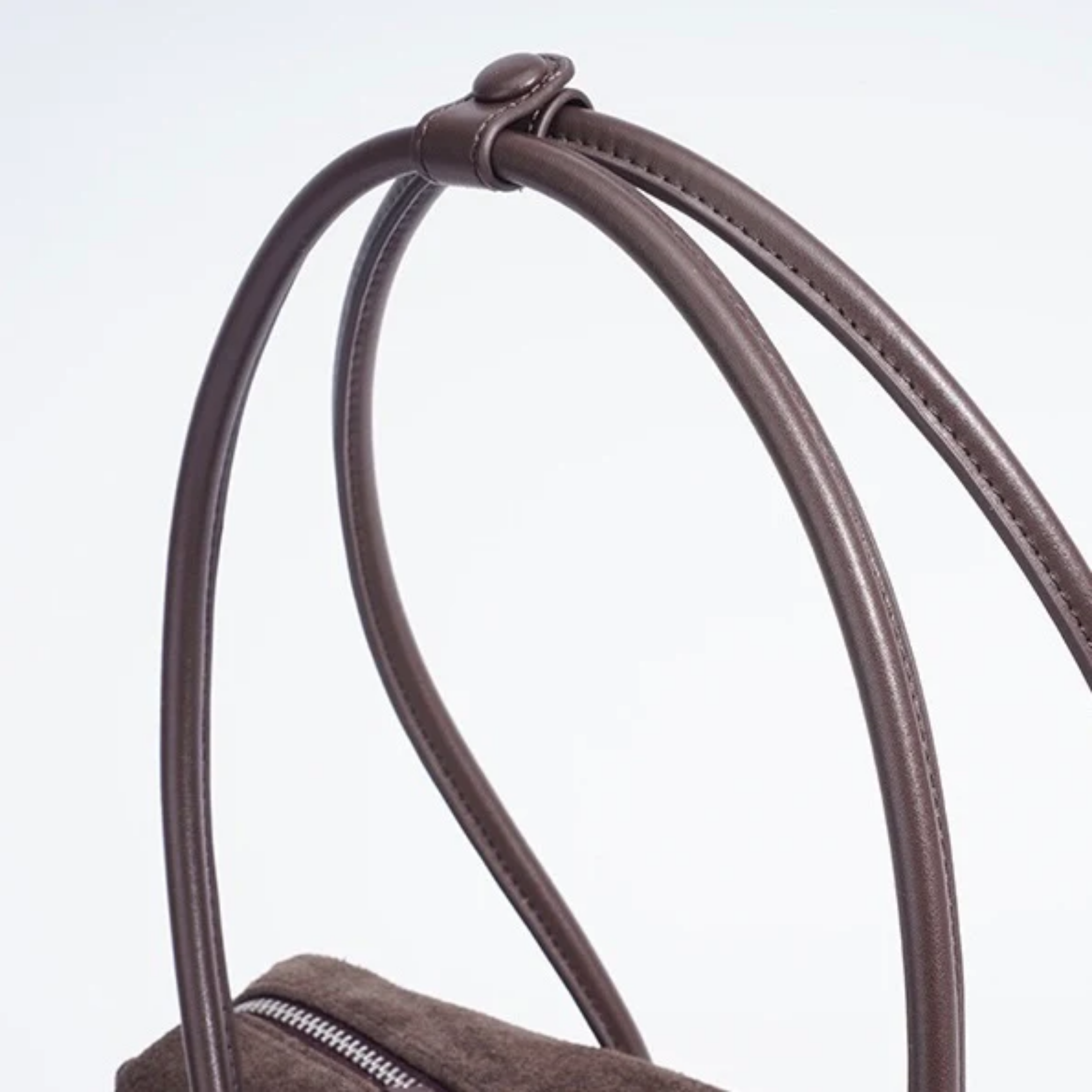 Amaranthe Echtleder Quasten-Anhänger Schulterkissen Tasche