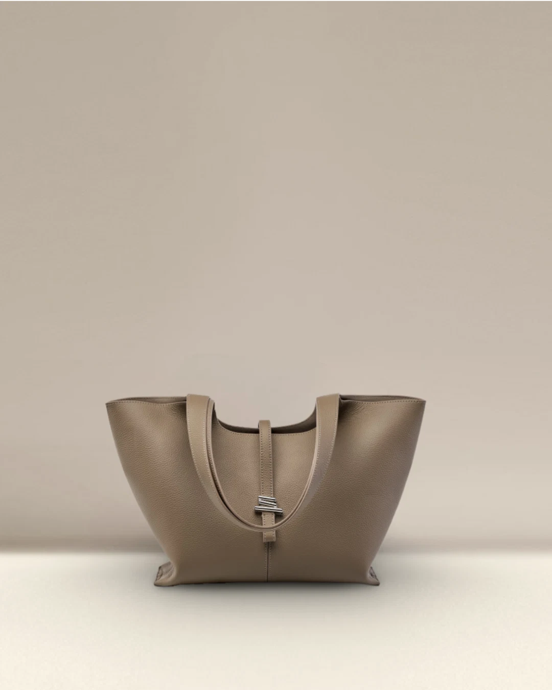 Professional Elegance Leather Laptop Tote