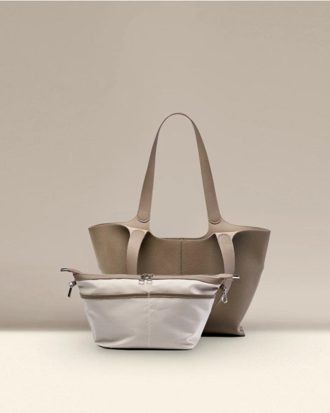 Professional Elegance Leather Laptop Tote