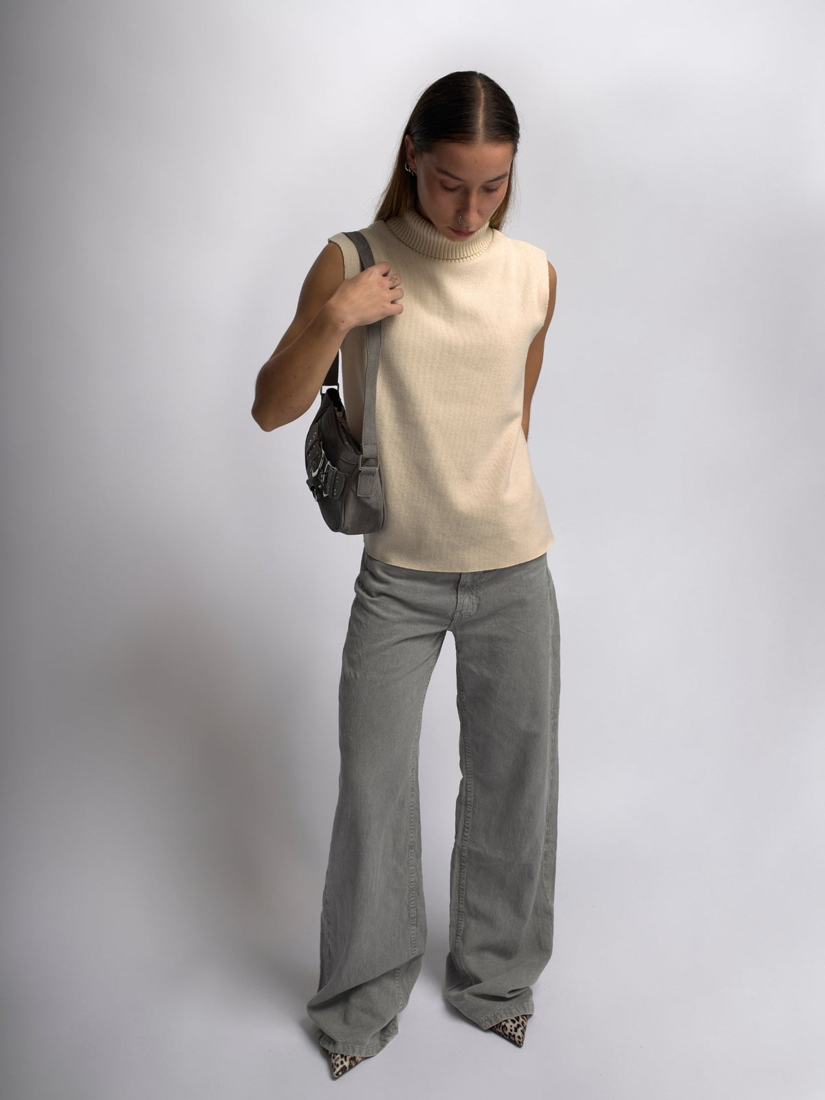 Mini Strap Zazie Leder Schultertasche