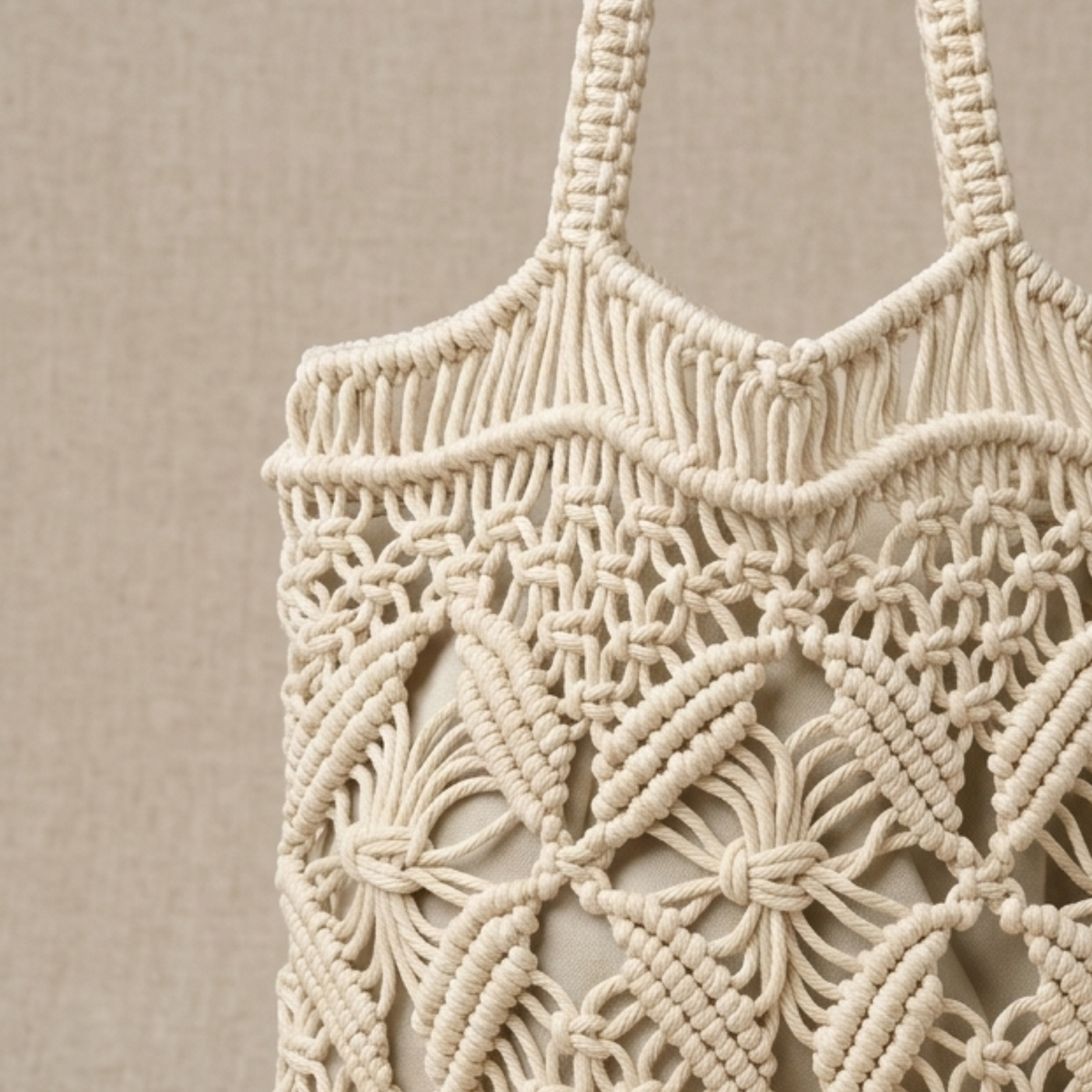 Ethnic Fringe Woven Crossbody Bag with Hollow Design – Sustainable Bag