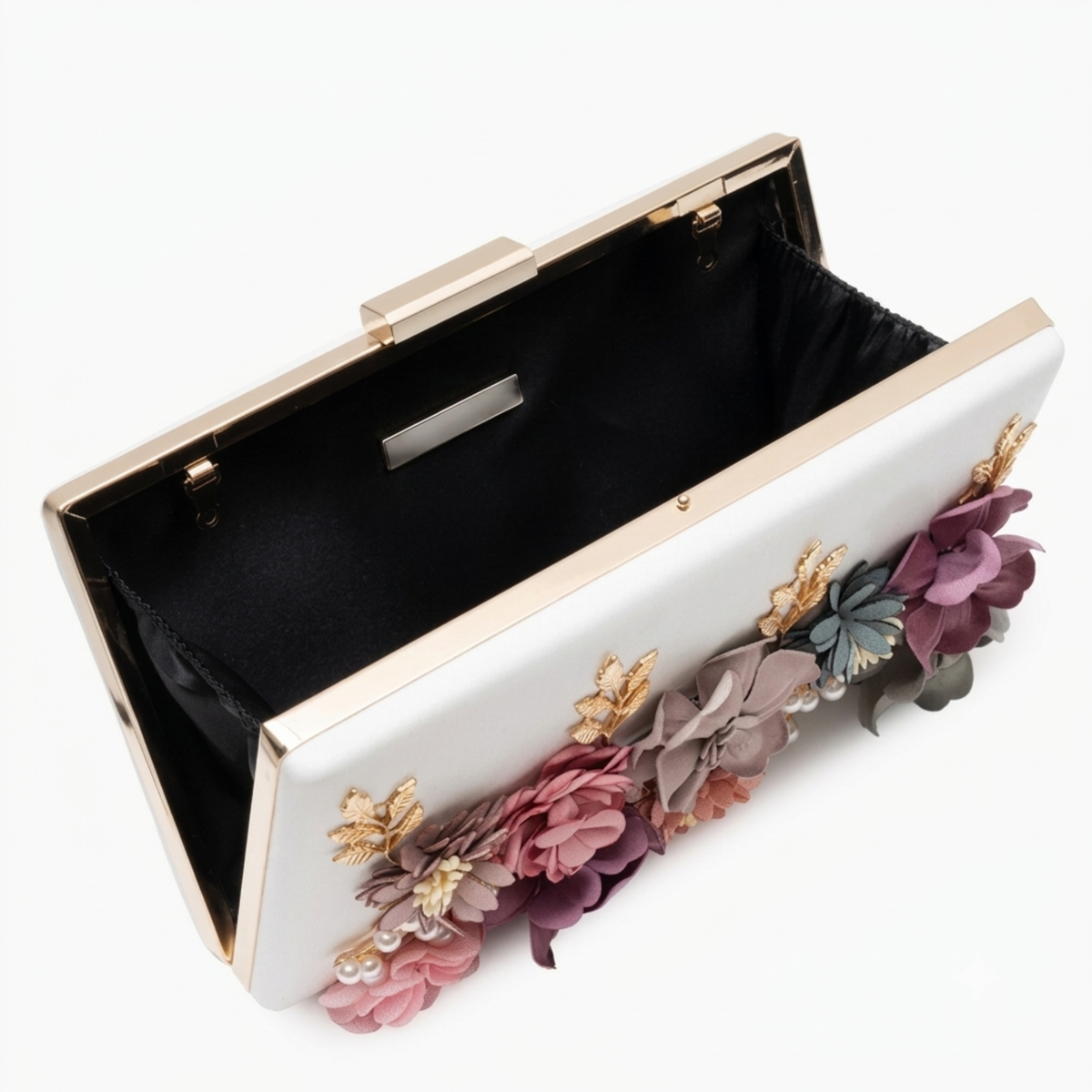 Rosvienne Blumen Clutch Tasche